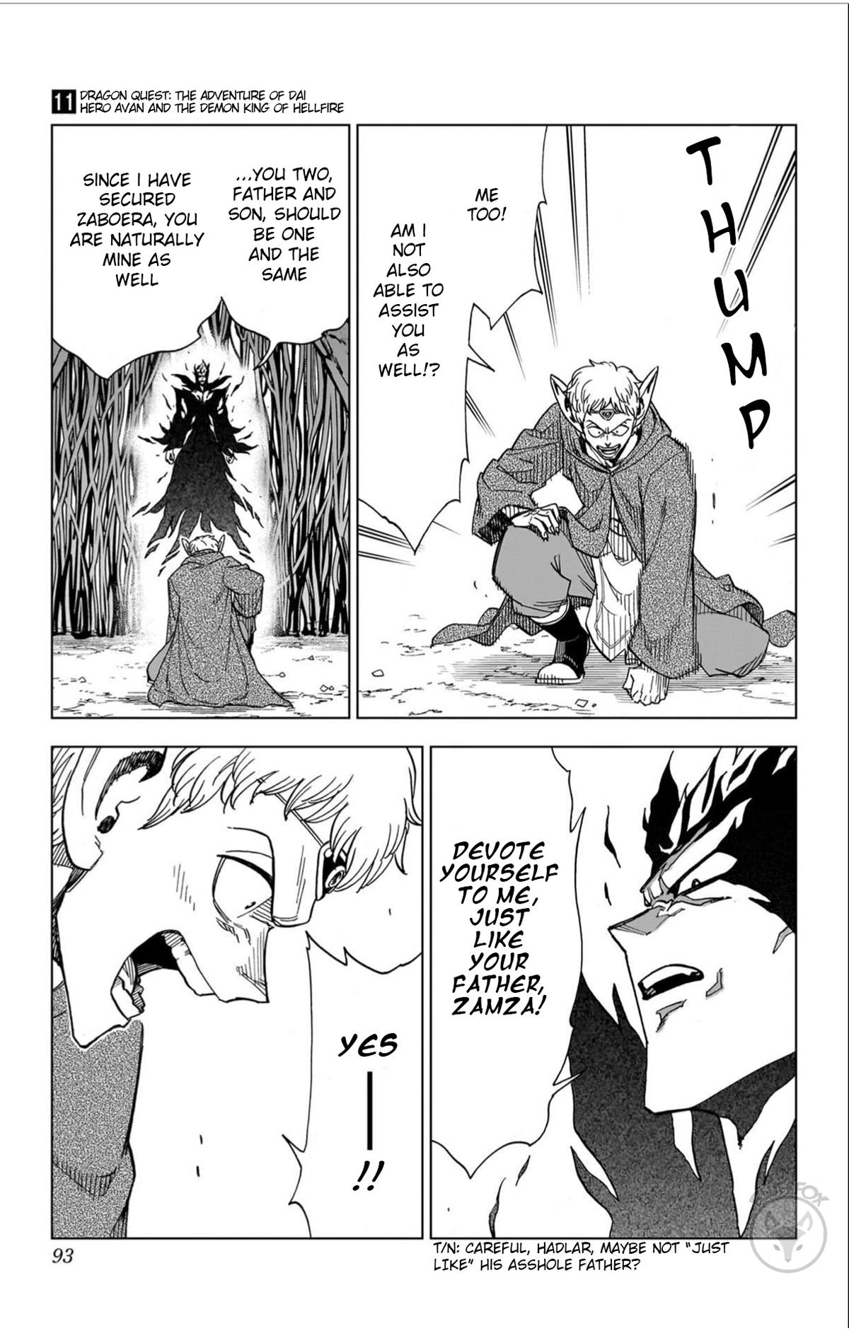 Dragon Quest - The Adventure of Dai - Avan the Brave and the Demon King of Hellfire Chapter 42 page 36 - 