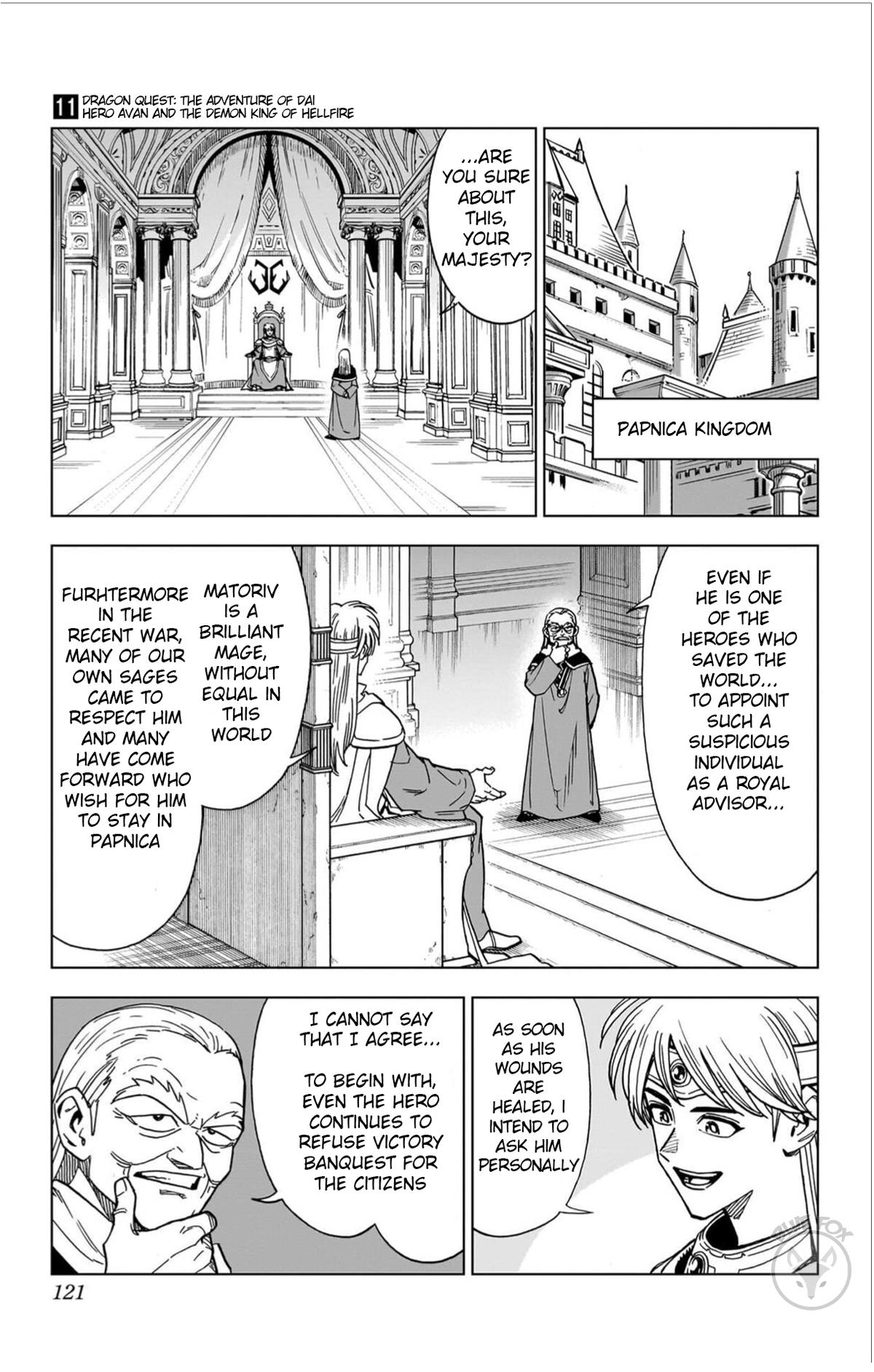 Dragon Quest - The Adventure of Dai - Avan the Brave and the Demon King of Hellfire Chapter 43 page 19 - 