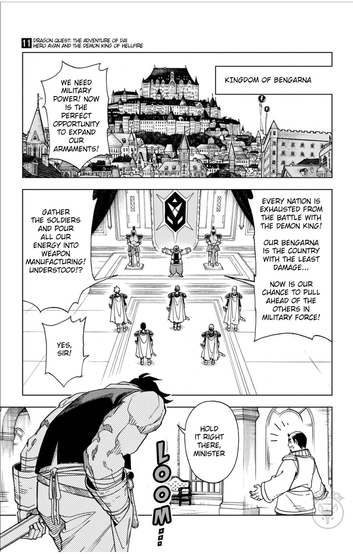 Dragon Quest - The Adventure of Dai - Avan the Brave and the Demon King of Hellfire Chapter 43 page 21 - 