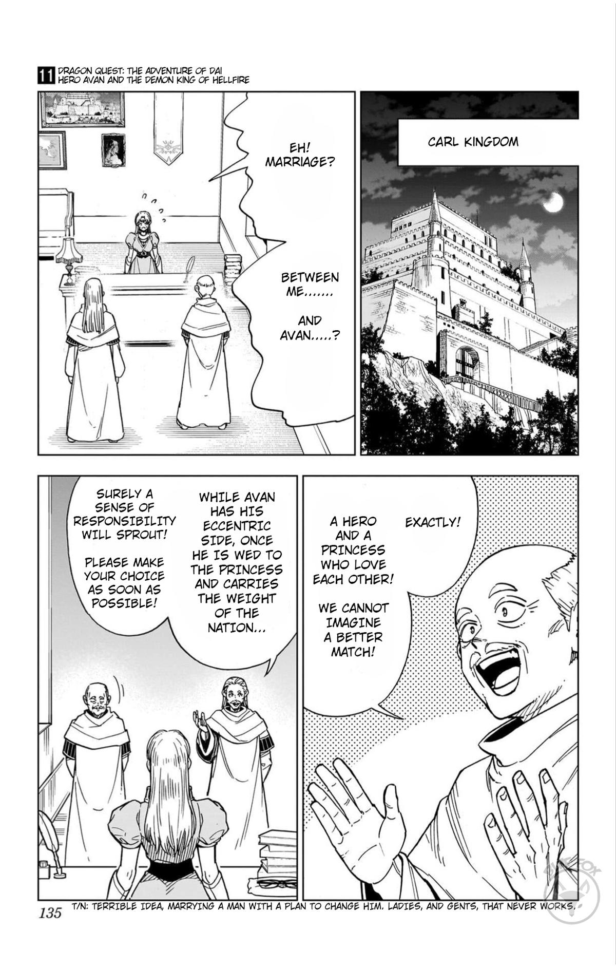 Dragon Quest - The Adventure of Dai - Avan the Brave and the Demon King of Hellfire Chapter 43 page 33 - 
