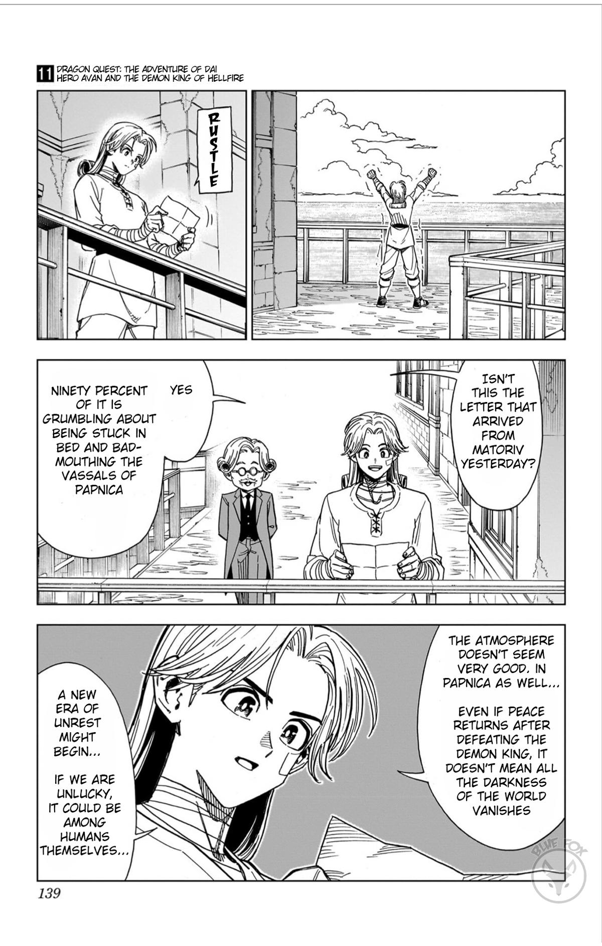 Dragon Quest - The Adventure of Dai - Avan the Brave and the Demon King of Hellfire Chapter 43 page 37 - 