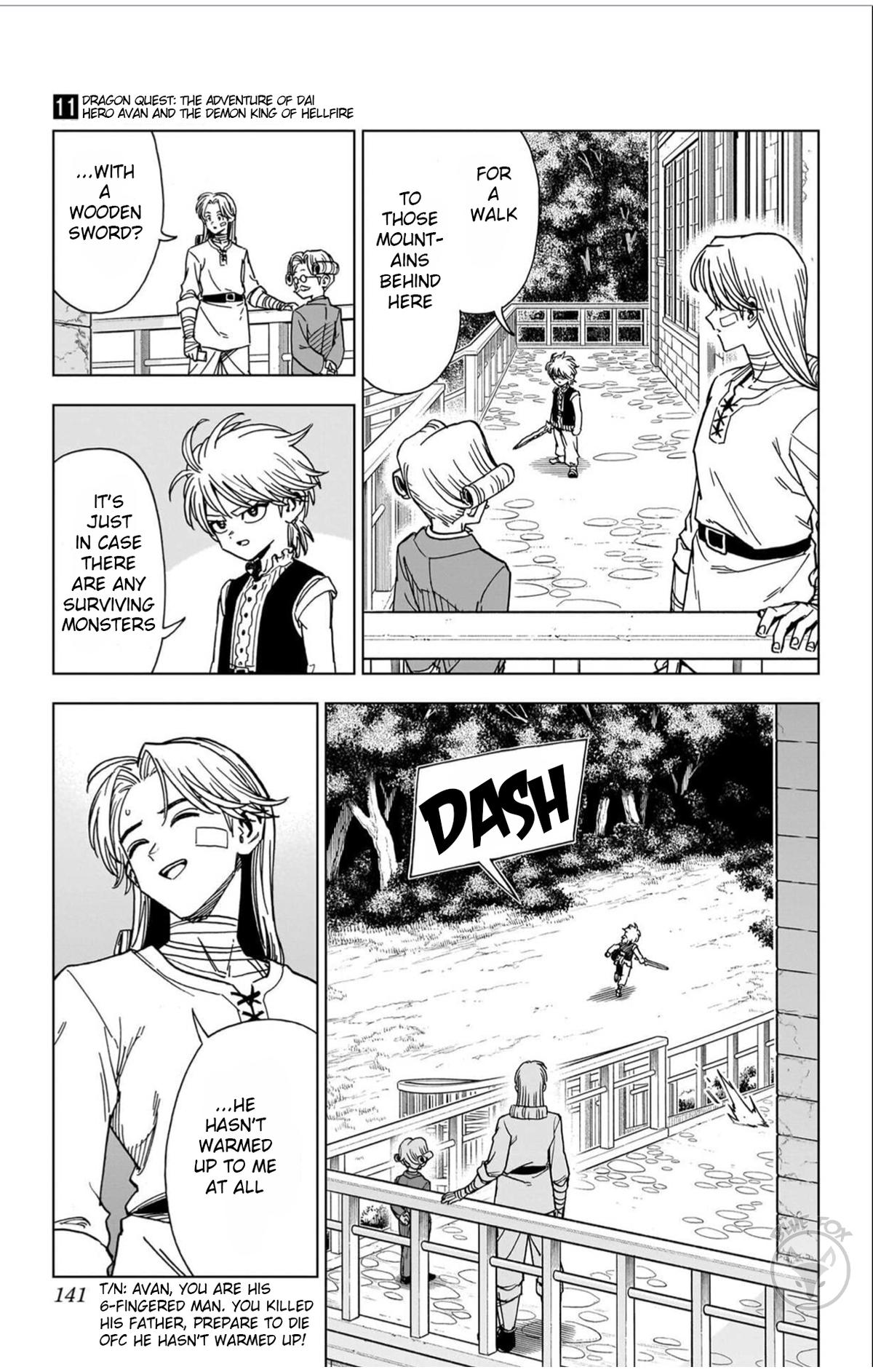 Dragon Quest - The Adventure of Dai - Avan the Brave and the Demon King of Hellfire Chapter 43 page 39 - 