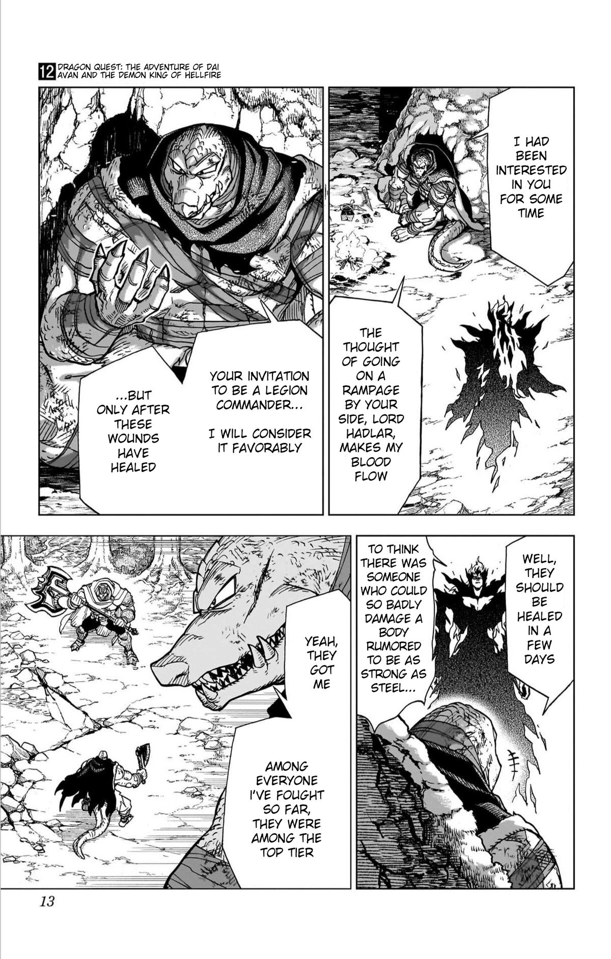 Dragon Quest - The Adventure of Dai - Avan the Brave and the Demon King of Hellfire Chapter 45 page 12 - 