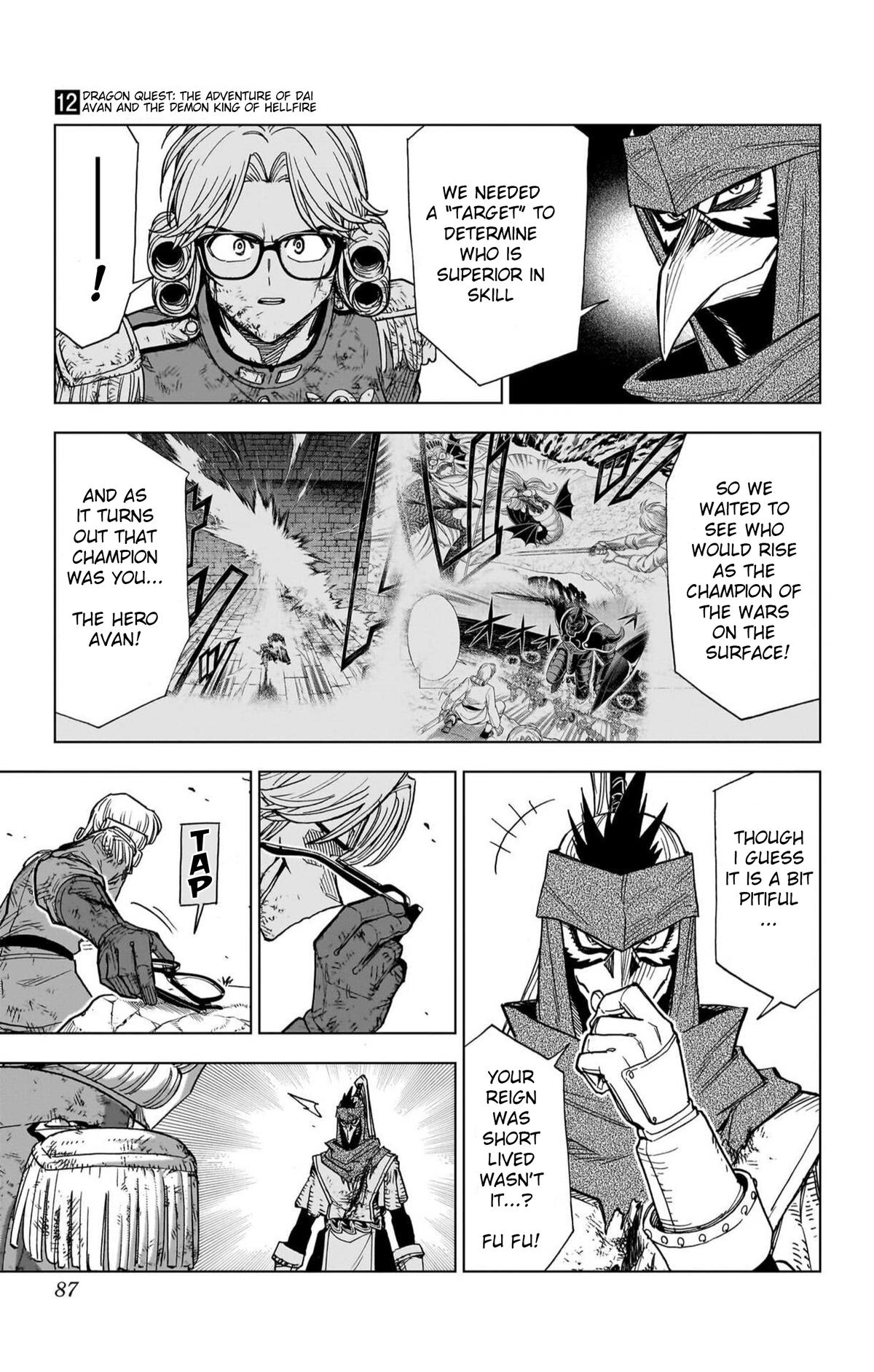Dragon Quest - The Adventure of Dai - Avan the Brave and the Demon King of Hellfire Chapter 46 page 35 - 