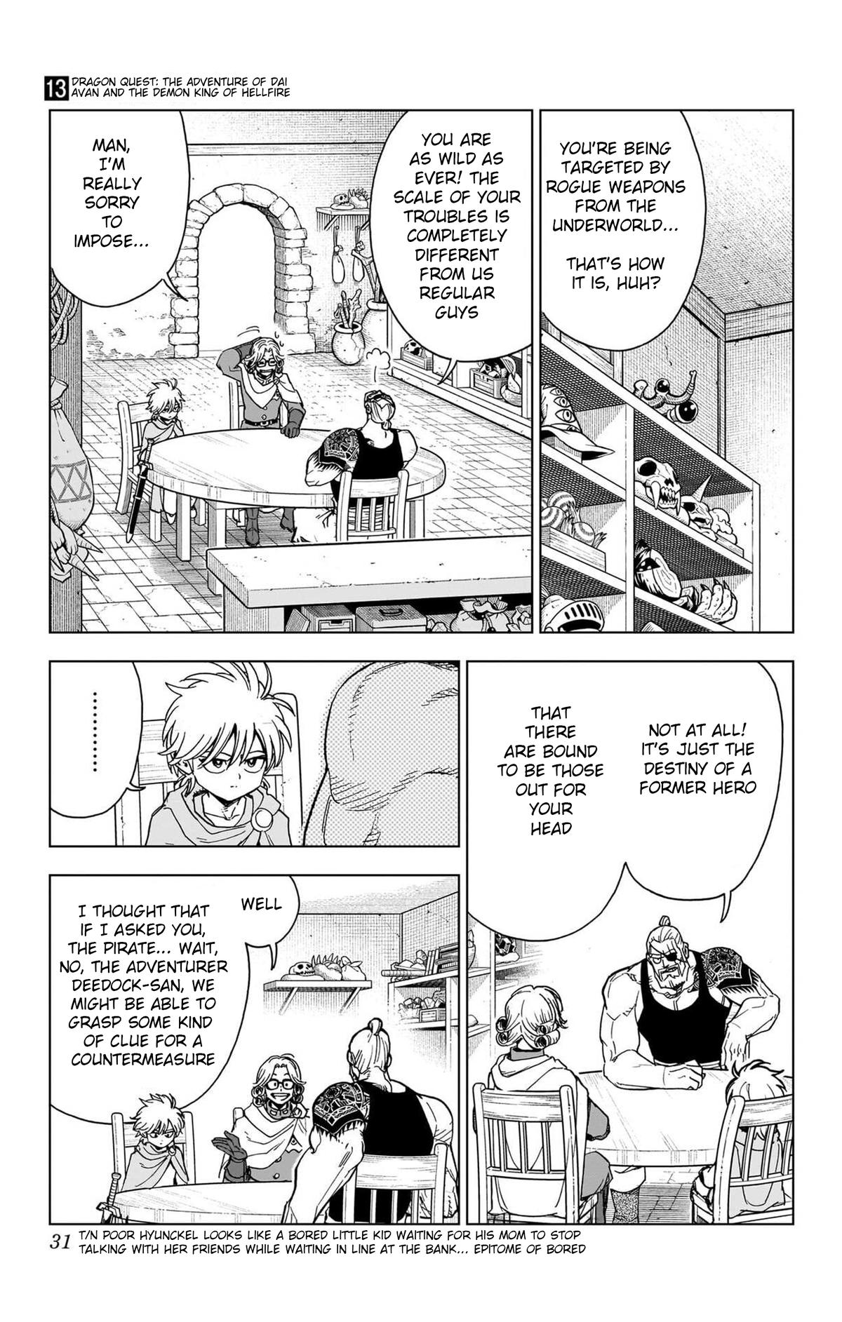 Dragon Quest - The Adventure of Dai - Avan the Brave and the Demon King of Hellfire Chapter 49 page 30 - 