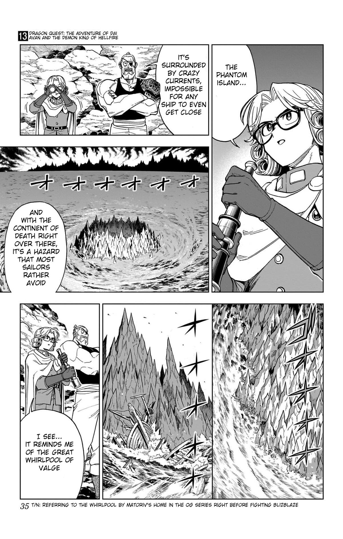 Dragon Quest - The Adventure of Dai - Avan the Brave and the Demon King of Hellfire Chapter 49 page 34 - 