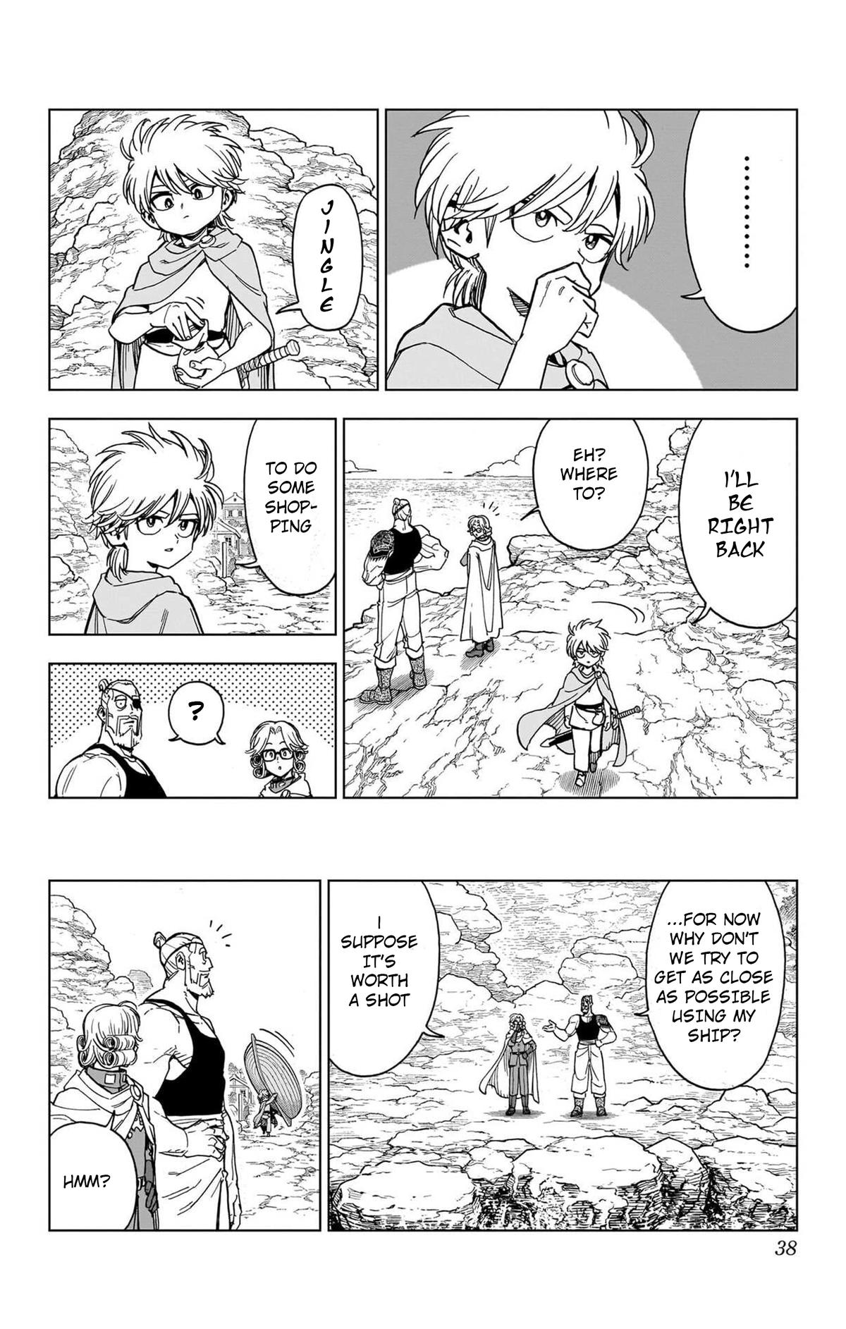 Dragon Quest - The Adventure of Dai - Avan the Brave and the Demon King of Hellfire Chapter 49 page 37 - 