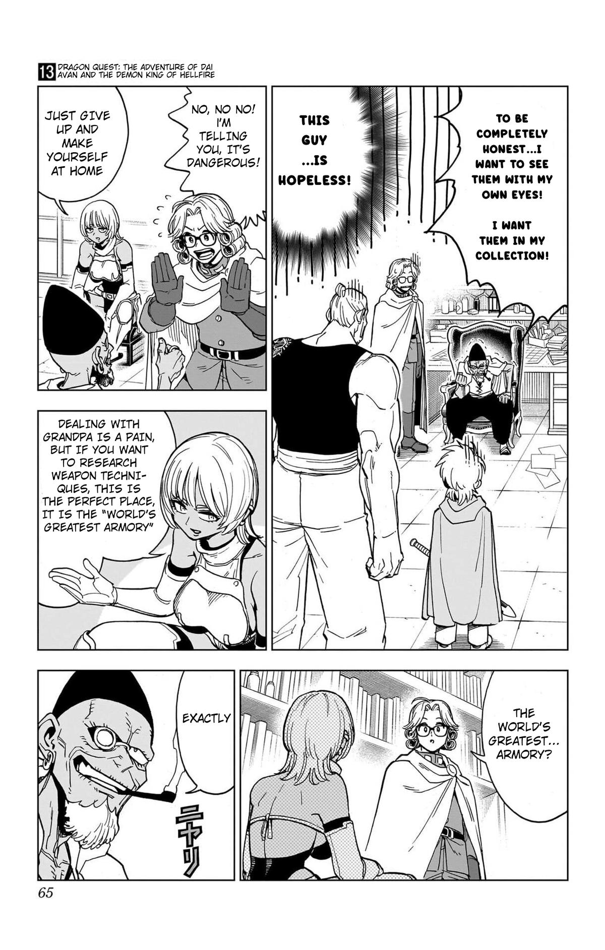 Dragon Quest - The Adventure of Dai - Avan the Brave and the Demon King of Hellfire Chapter 50 page 13 - 