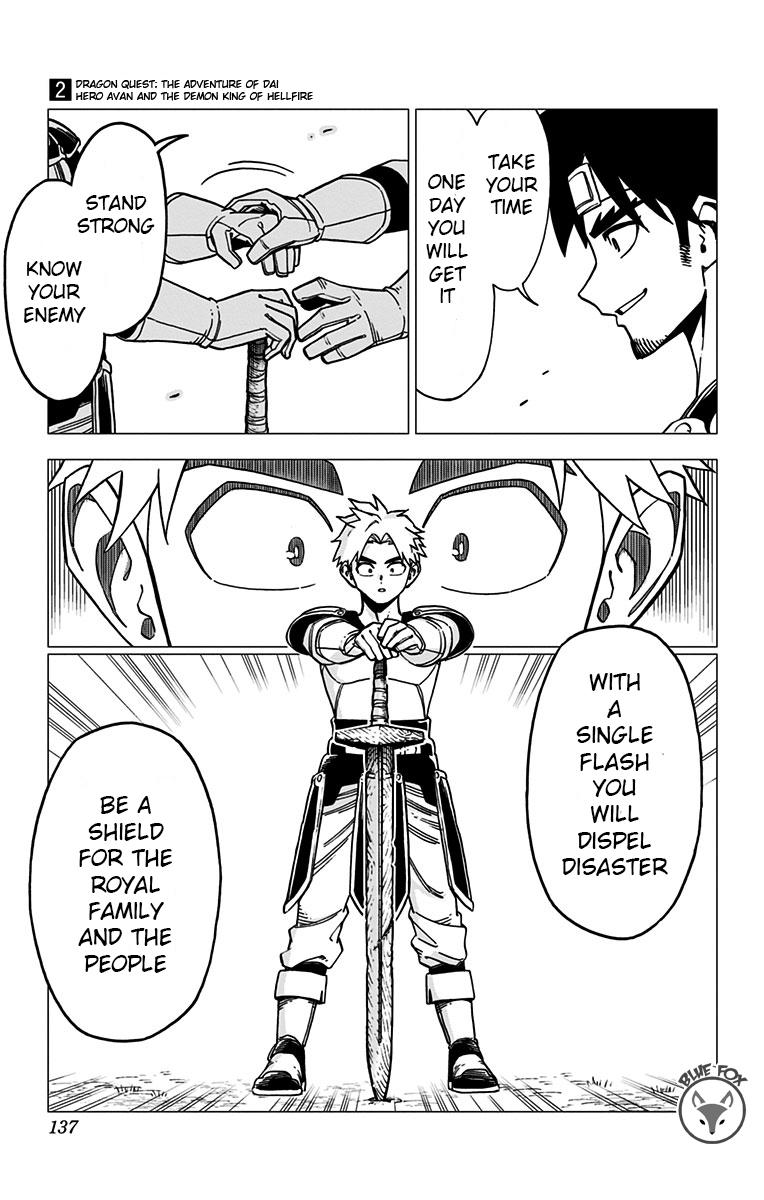Dragon Quest - The Adventure of Dai - Avan the Brave and the Demon King of Hellfire Chapter 7 page 35 - 