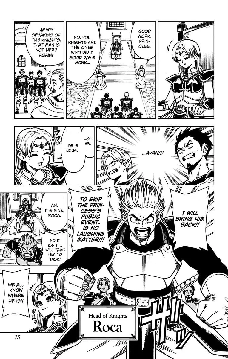 Dragon Quest: The Great Adventure of Dai - Avan the Brave and the Demon King of Hellfire Chapter 1 page 5 - 