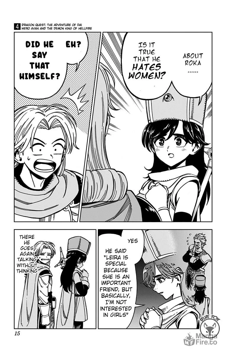 Dragon Quest: The Great Adventure of Dai - Avan the Brave and the Demon King of Hellfire Chapter 13 page 12 - 