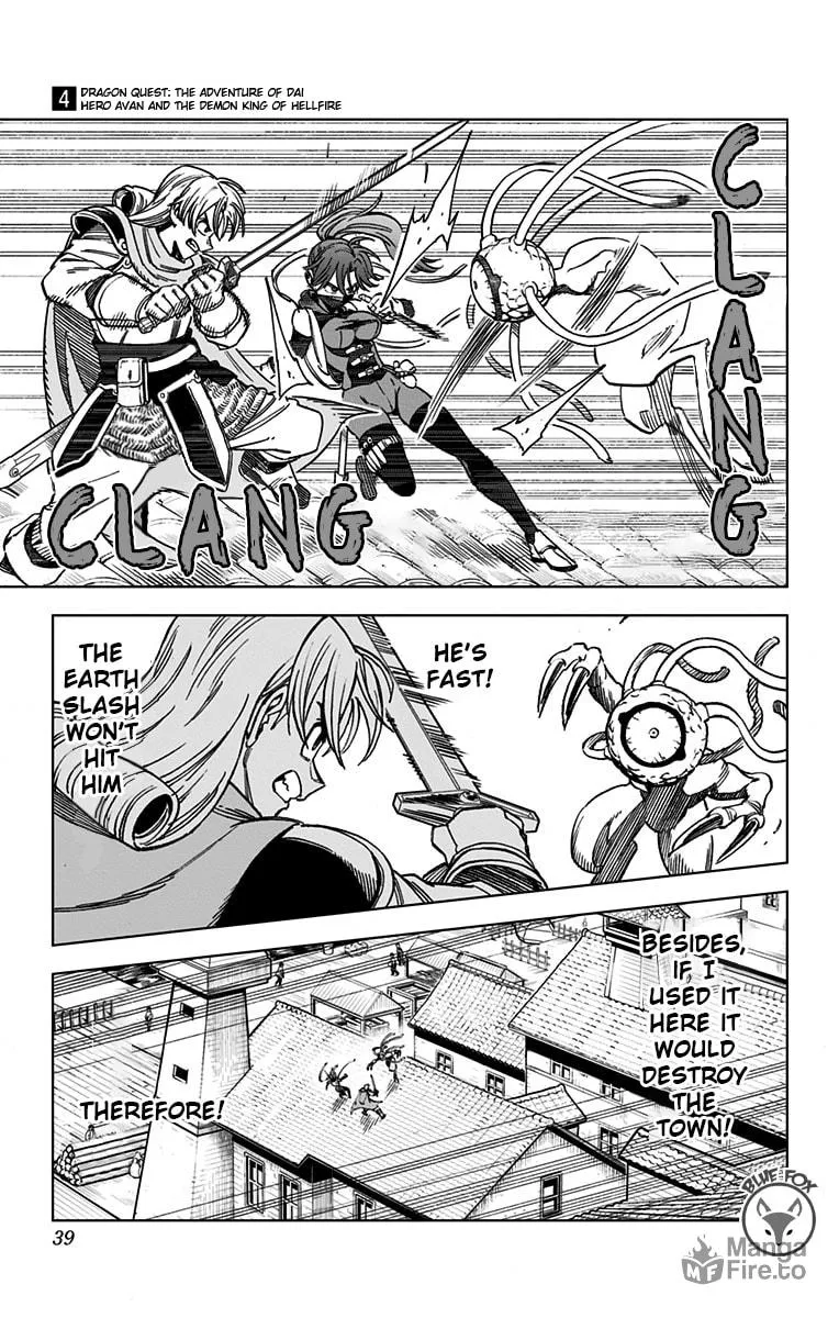Dragon Quest: The Great Adventure of Dai - Avan the Brave and the Demon King of Hellfire Chapter 13 page 36 - 