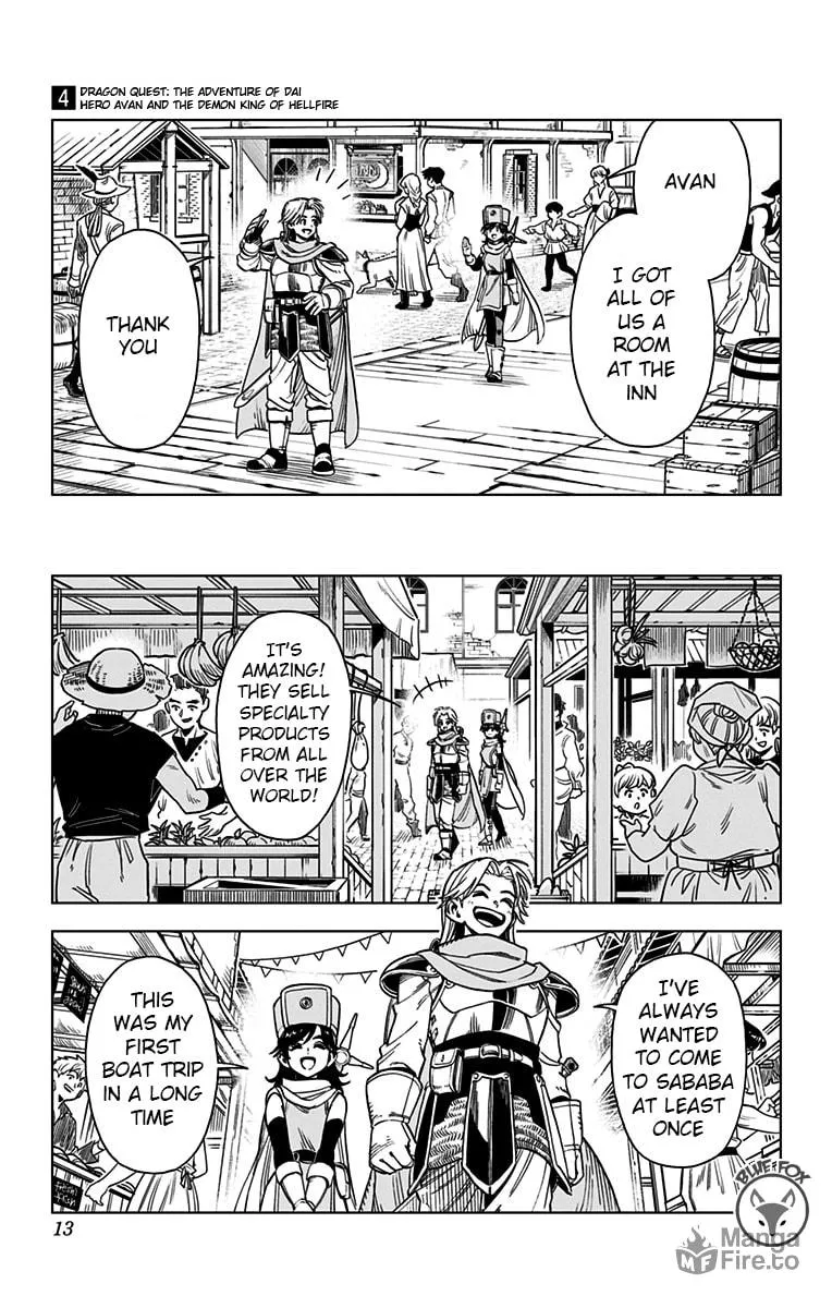 Dragon Quest: The Great Adventure of Dai - Avan the Brave and the Demon King of Hellfire Chapter 13 page 10 - 