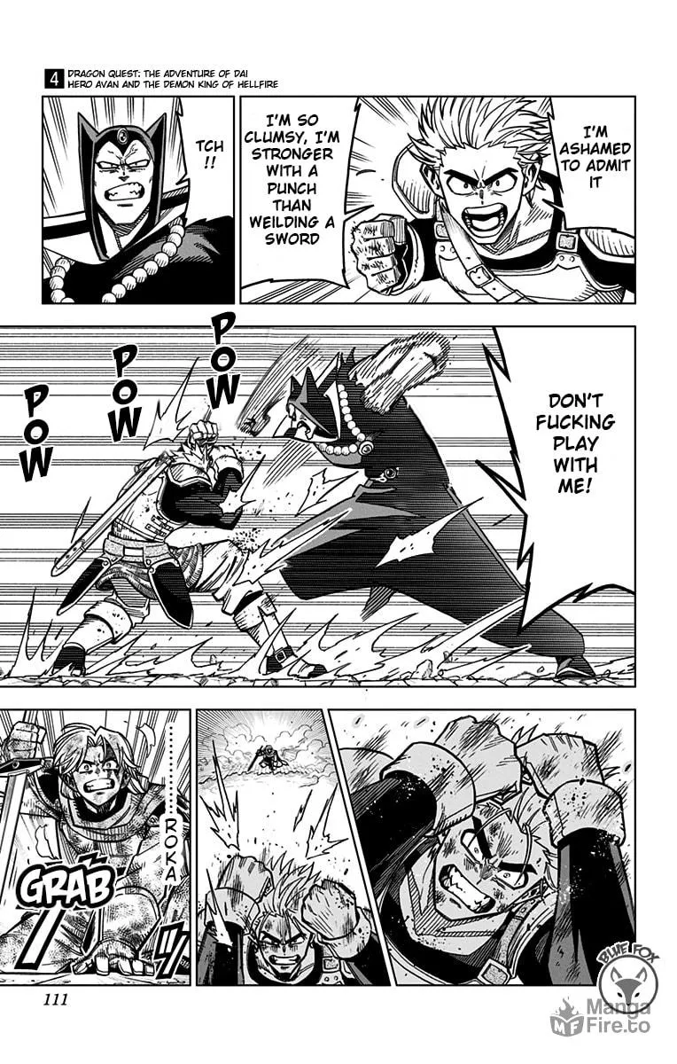Dragon Quest: The Great Adventure of Dai - Avan the Brave and the Demon King of Hellfire Chapter 15 page 10 - 