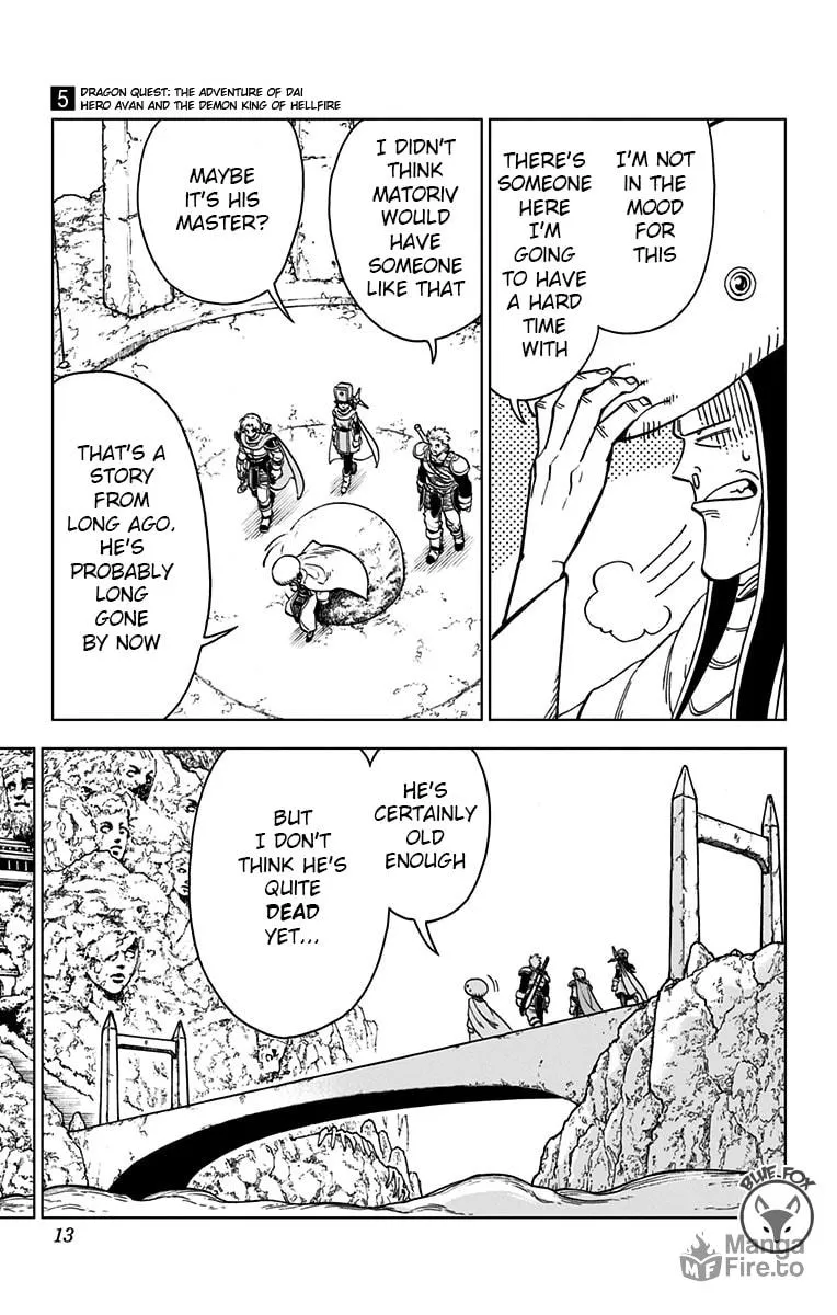 Dragon Quest: The Great Adventure of Dai - Avan the Brave and the Demon King of Hellfire Chapter 17 page 12 - 