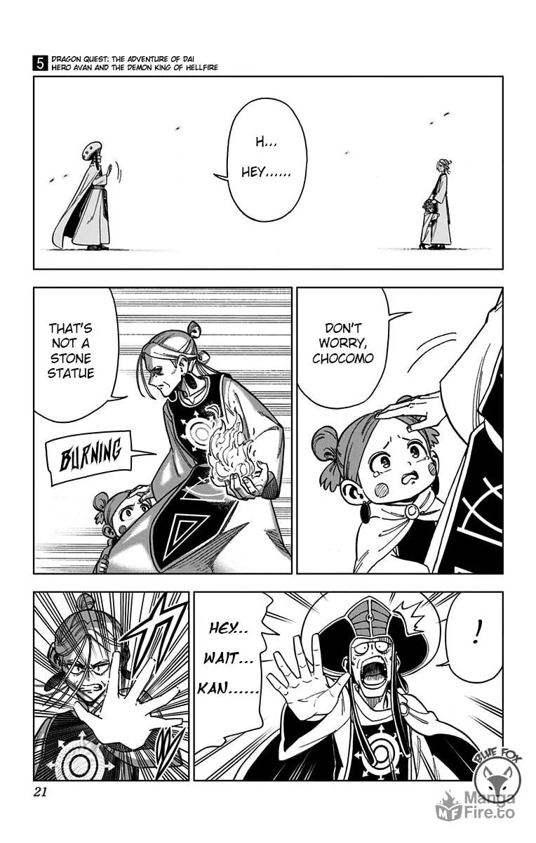 Dragon Quest: The Great Adventure of Dai - Avan the Brave and the Demon King of Hellfire Chapter 17 page 20 - 