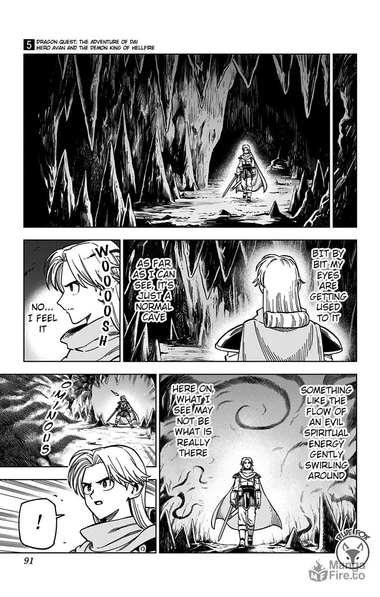 Dragon Quest: The Great Adventure of Dai - Avan the Brave and the Demon King of Hellfire Chapter 18 page 35 - 