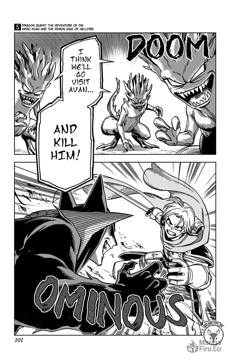 Dragon Quest: The Great Adventure of Dai - Avan the Brave and the Demon King of Hellfire Chapter 18 page 45 - 