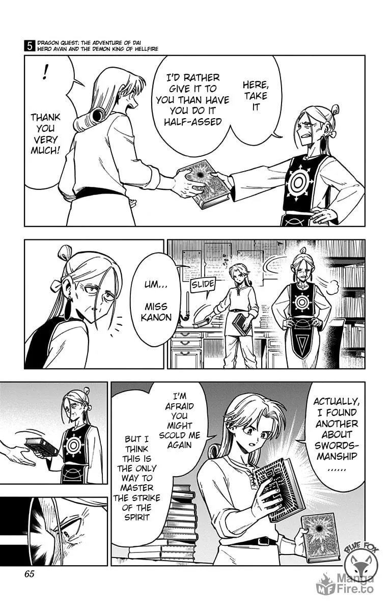 Dragon Quest: The Great Adventure of Dai - Avan the Brave and the Demon King of Hellfire Chapter 18 page 9 - 