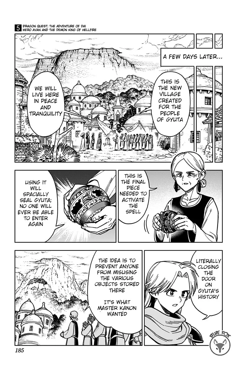 Dragon Quest: The Great Adventure of Dai - Avan the Brave and the Demon King of Hellfire Chapter 20 page 37 - 