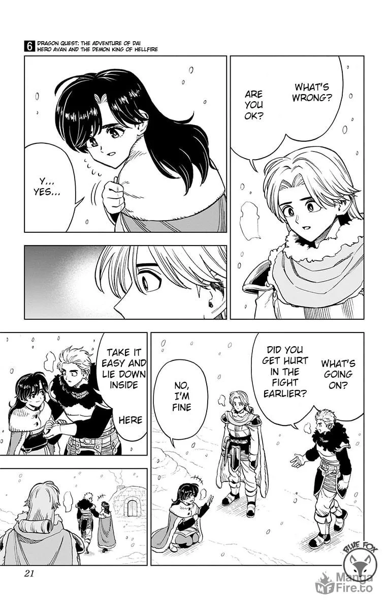 Dragon Quest: The Great Adventure of Dai - Avan the Brave and the Demon King of Hellfire Chapter 21 page 20 - 