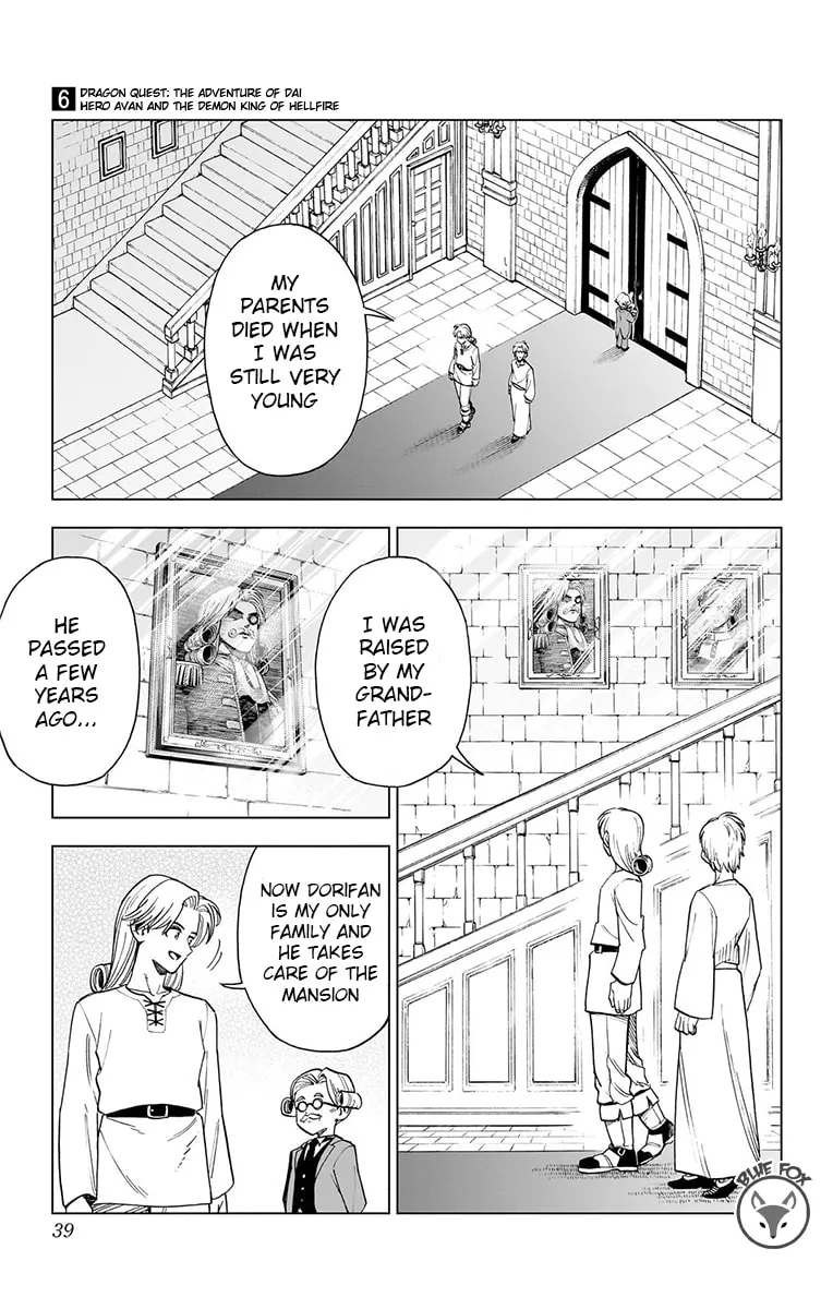 Dragon Quest: The Great Adventure of Dai - Avan the Brave and the Demon King of Hellfire Chapter 21 page 38 - 