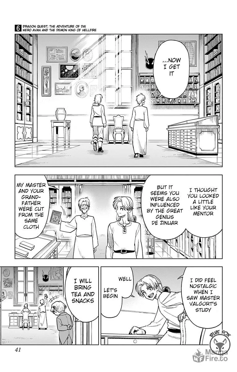 Dragon Quest: The Great Adventure of Dai - Avan the Brave and the Demon King of Hellfire Chapter 21 page 40 - 
