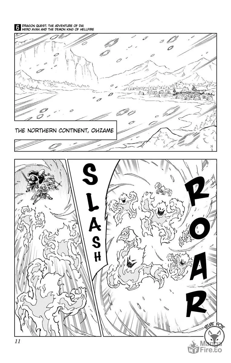 Dragon Quest: The Great Adventure of Dai - Avan the Brave and the Demon King of Hellfire Chapter 21 page 10 - 