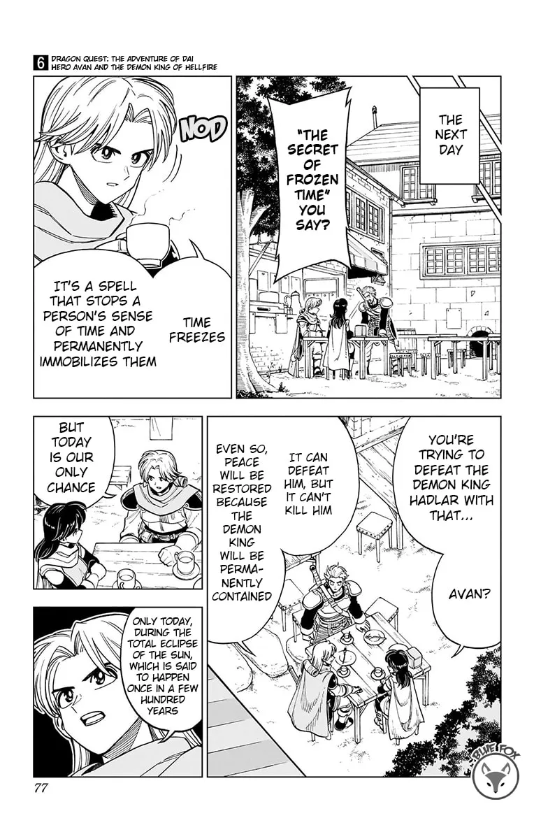Dragon Quest: The Great Adventure of Dai - Avan the Brave and the Demon King of Hellfire Chapter 22 page 22 - 