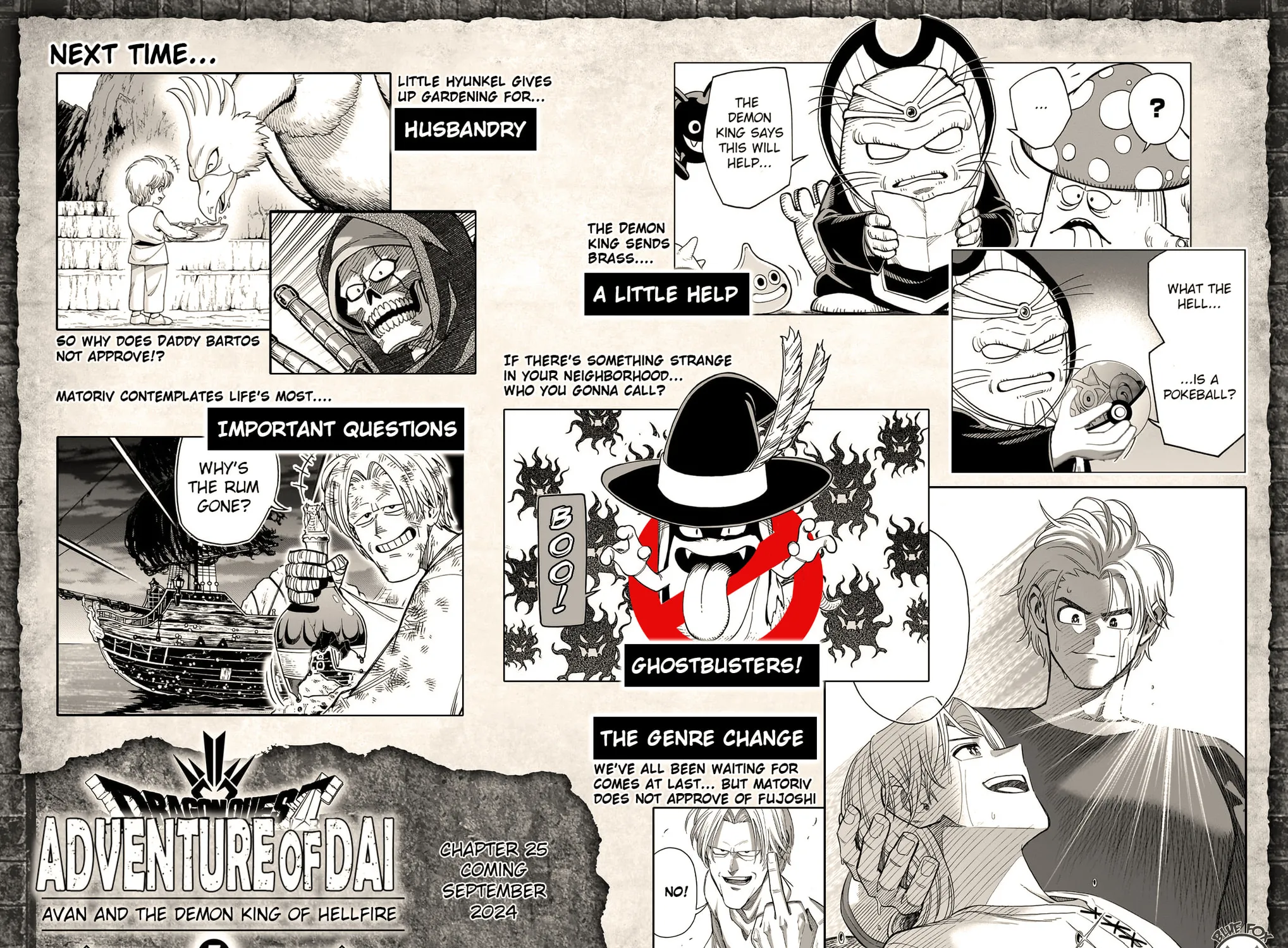 Dragon Quest: The Great Adventure of Dai - Avan the Brave and the Demon King of Hellfire Chapter 24 page 50 - 