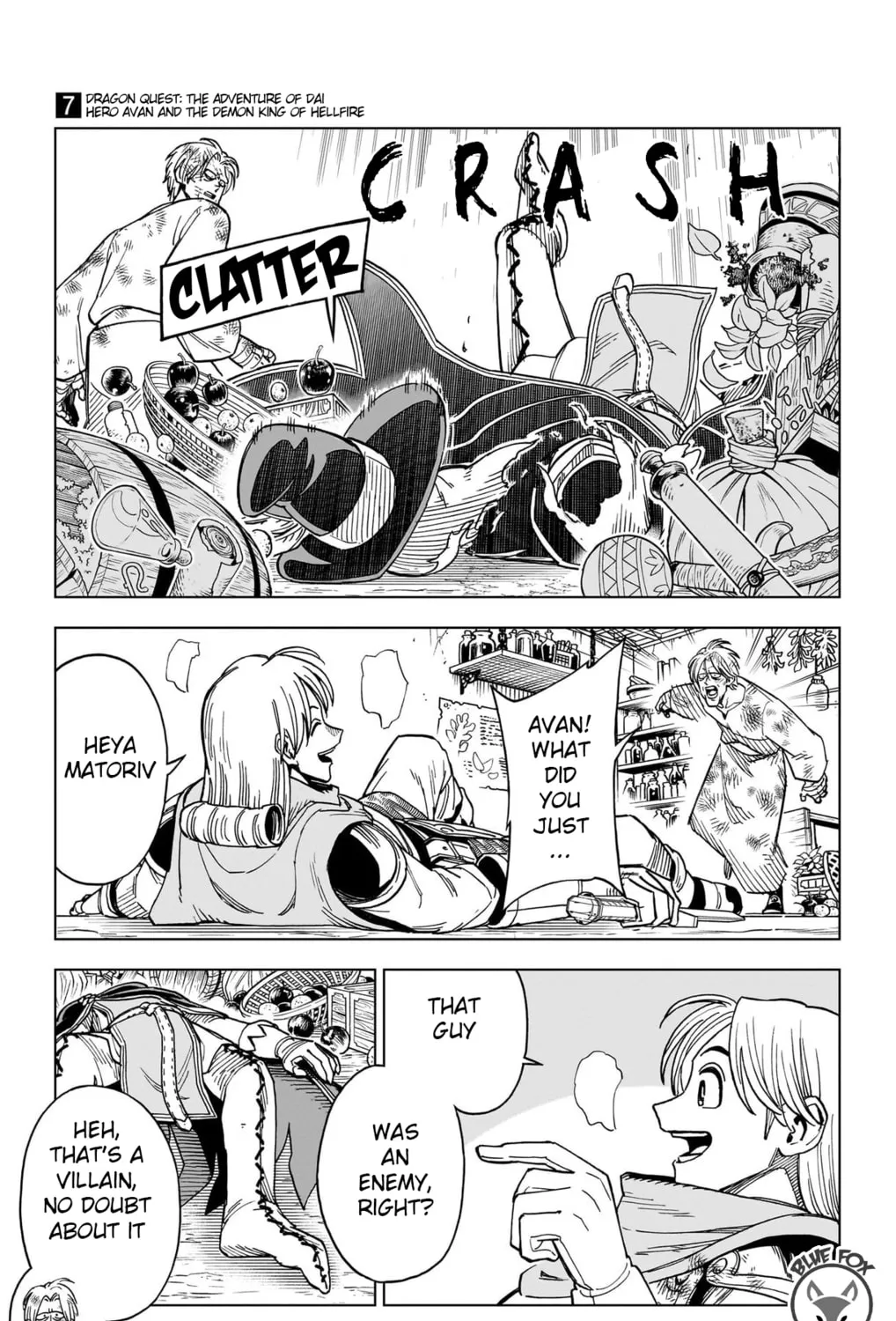 Dragon Quest: The Great Adventure of Dai - Avan the Brave and the Demon King of Hellfire Chapter 26 page 33 - 