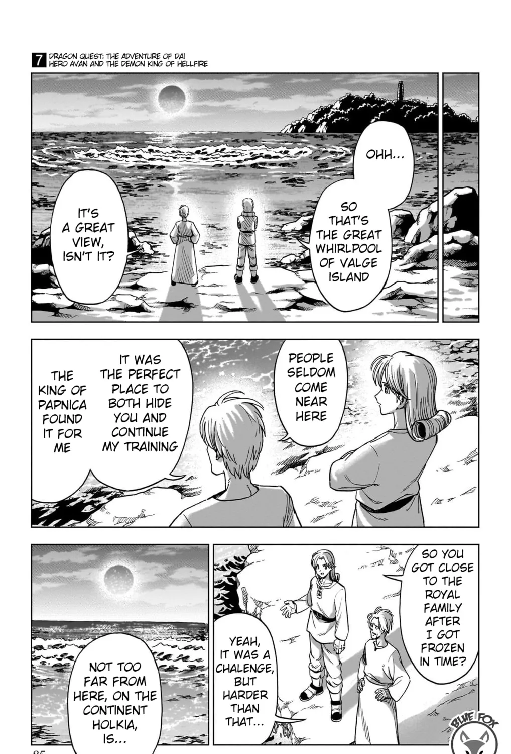 Dragon Quest: The Great Adventure of Dai - Avan the Brave and the Demon King of Hellfire Chapter 26 page 57 - 