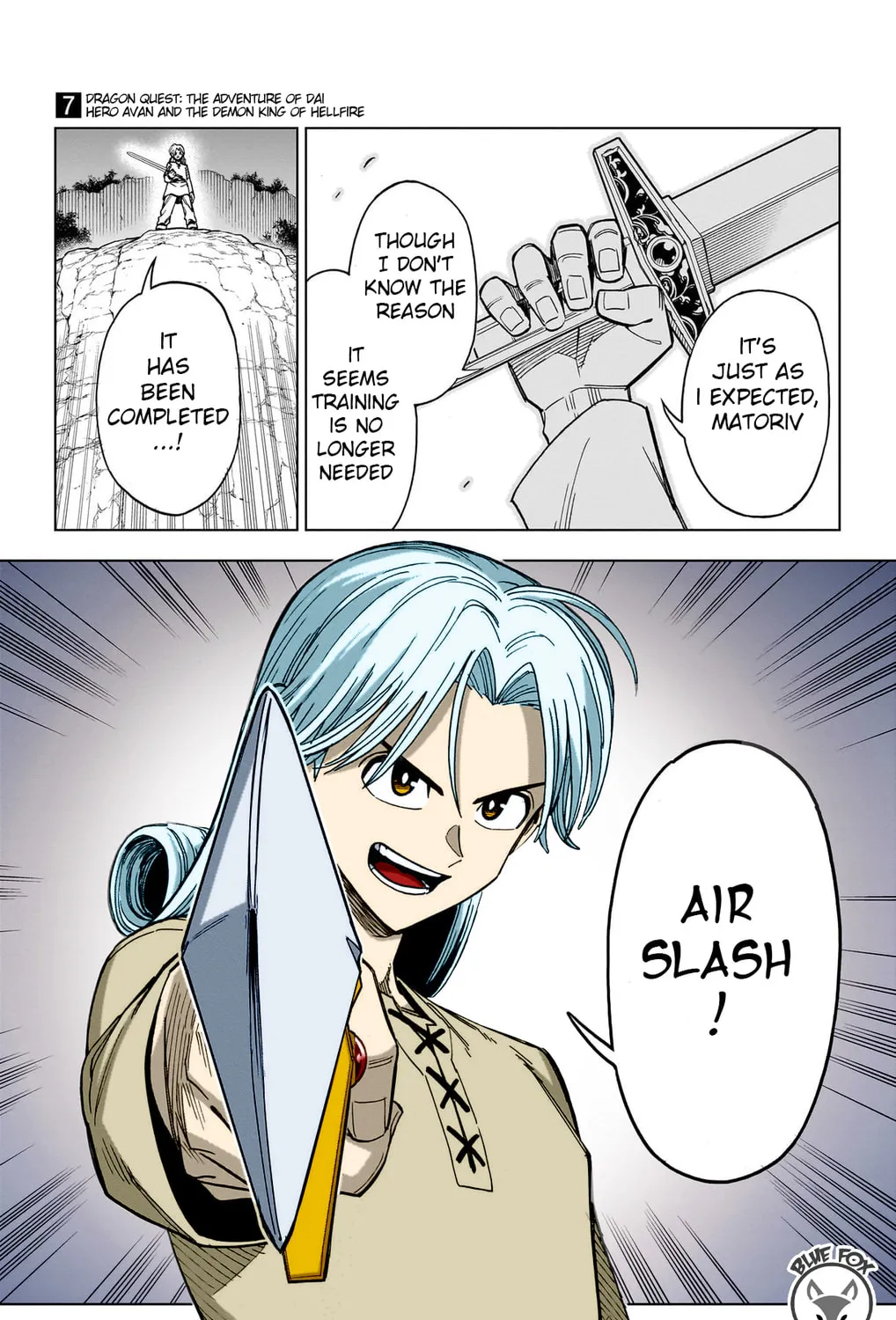 Dragon Quest: The Great Adventure of Dai - Avan the Brave and the Demon King of Hellfire Chapter 27 page 3 - 