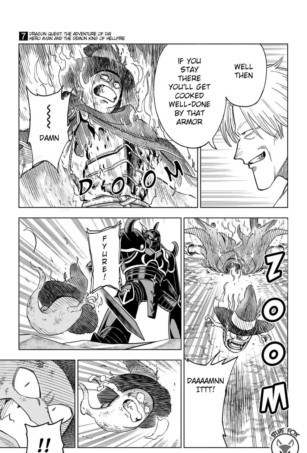 Dragon Quest: The Great Adventure of Dai - Avan the Brave and the Demon King of Hellfire Chapter 27 page 33 - 