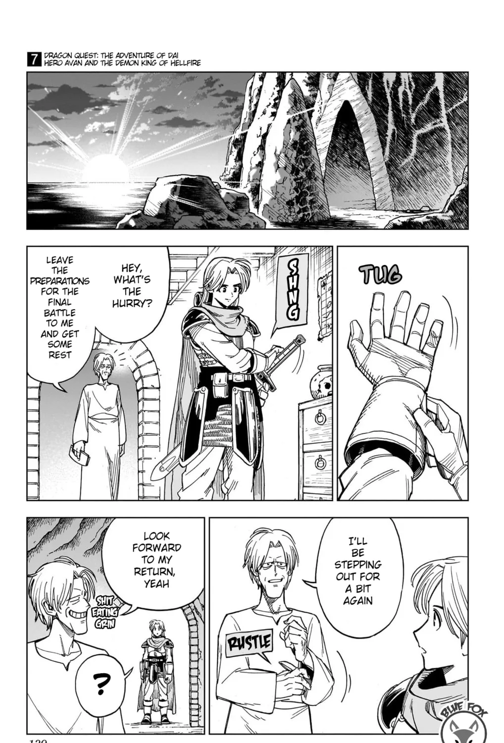 Dragon Quest: The Great Adventure of Dai - Avan the Brave and the Demon King of Hellfire Chapter 27 page 73 - 