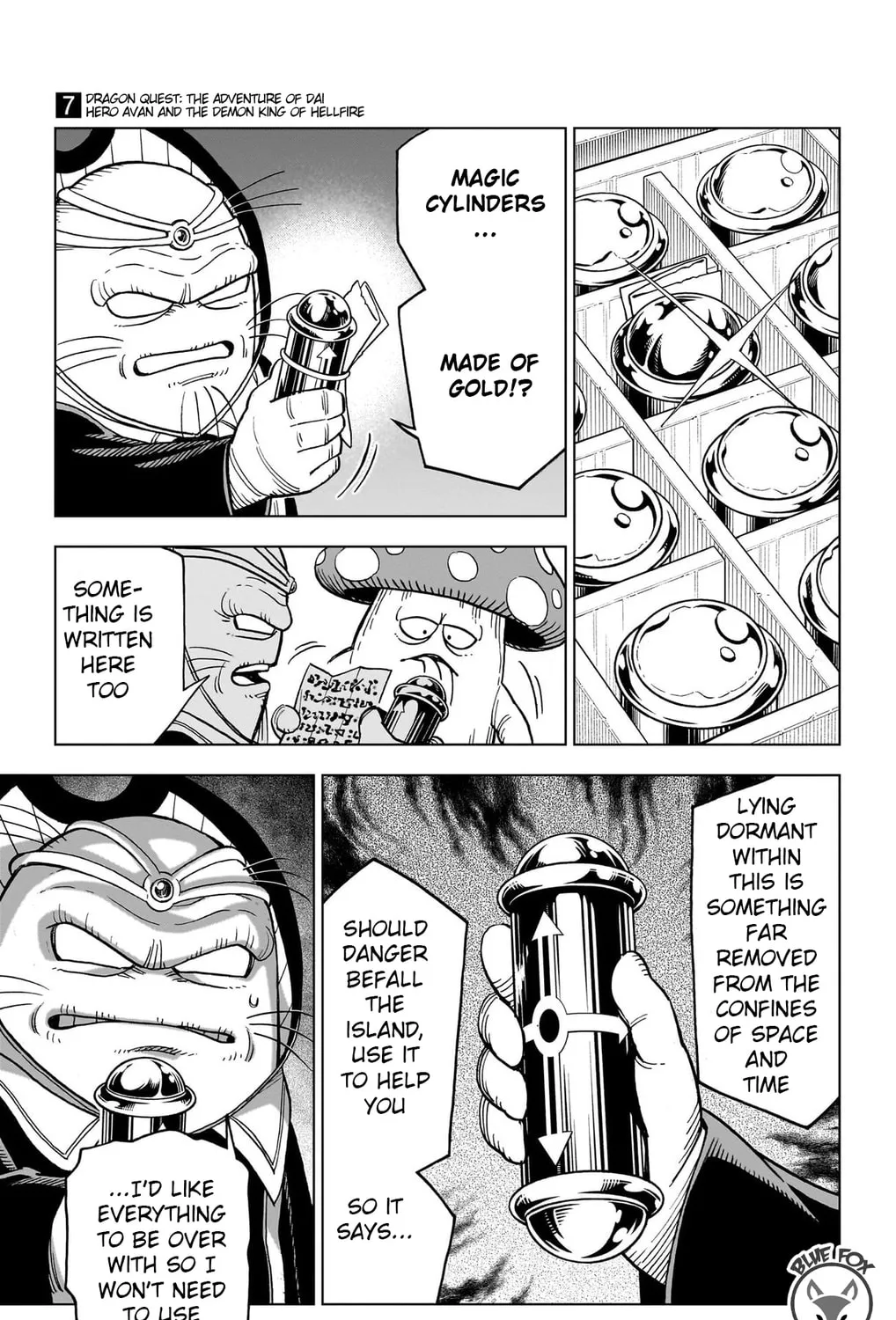 Dragon Quest: The Great Adventure of Dai - Avan the Brave and the Demon King of Hellfire Chapter 28 page 73 - 