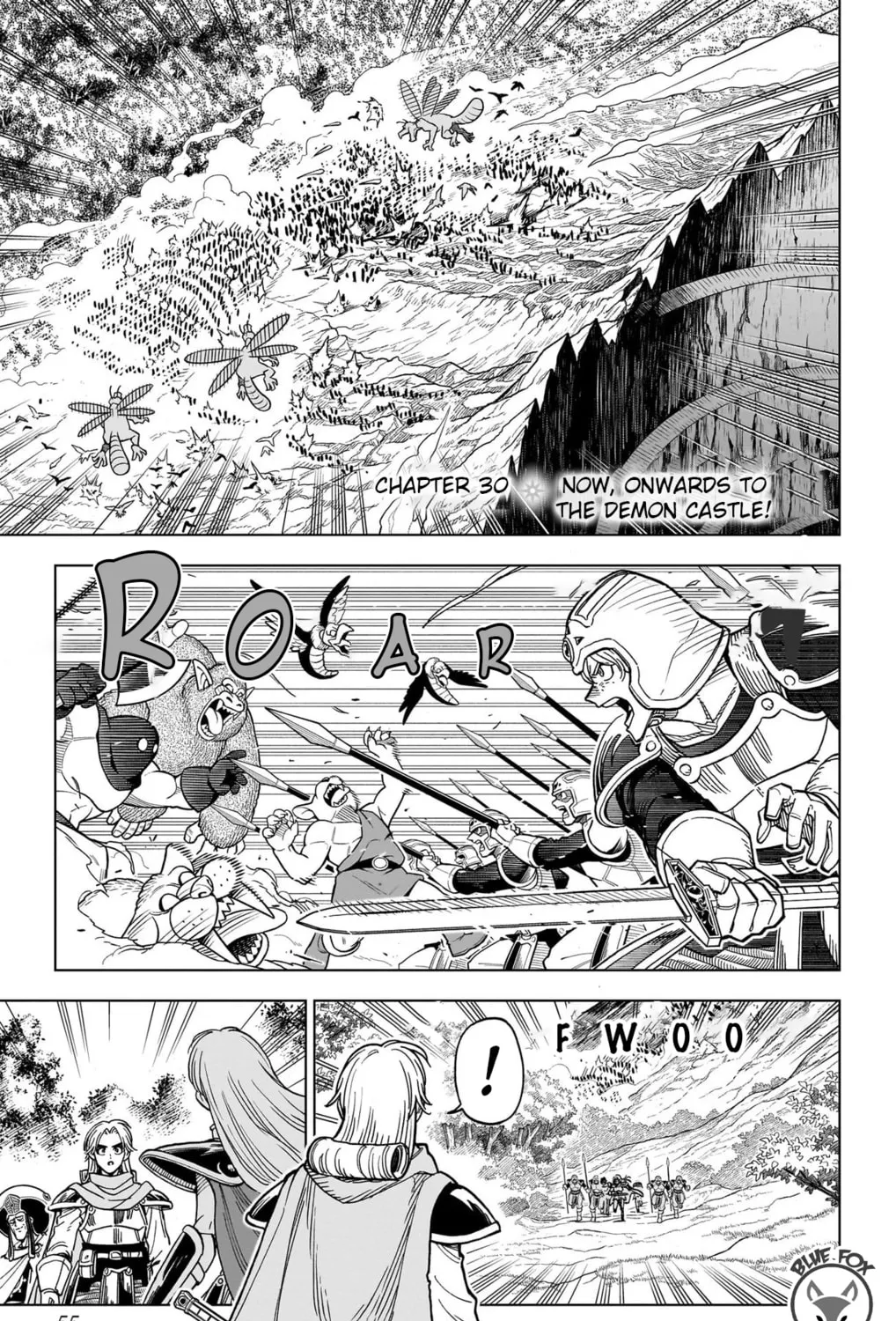 Dragon Quest: The Great Adventure of Dai - Avan the Brave and the Demon King of Hellfire Chapter 30 page 3 - 