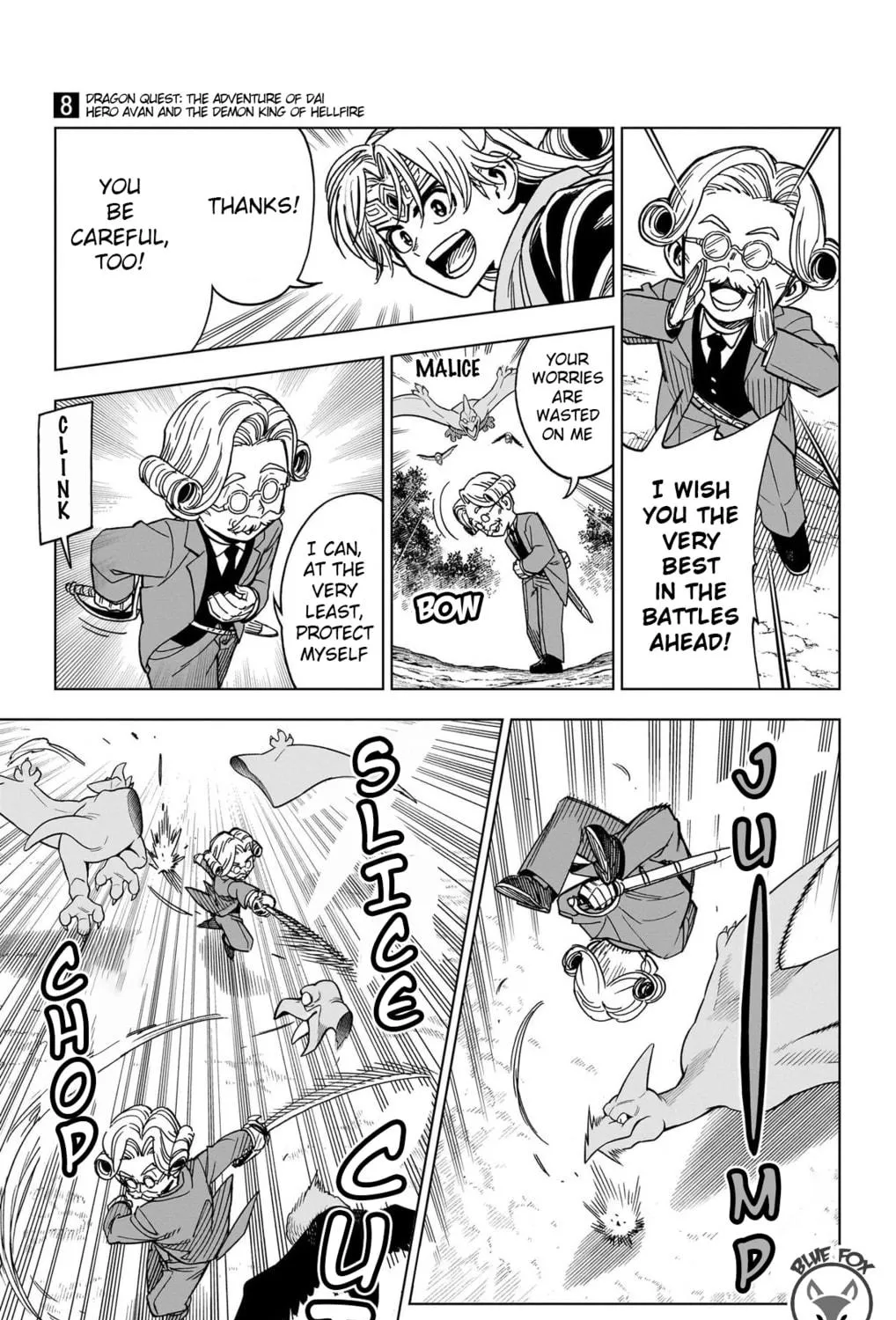 Dragon Quest: The Great Adventure of Dai - Avan the Brave and the Demon King of Hellfire Chapter 30 page 35 - 