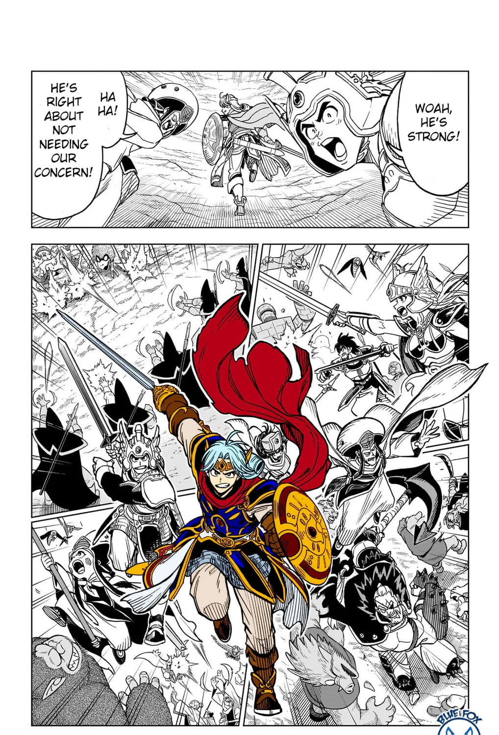 Dragon Quest: The Great Adventure of Dai - Avan the Brave and the Demon King of Hellfire Chapter 30 page 37 - 