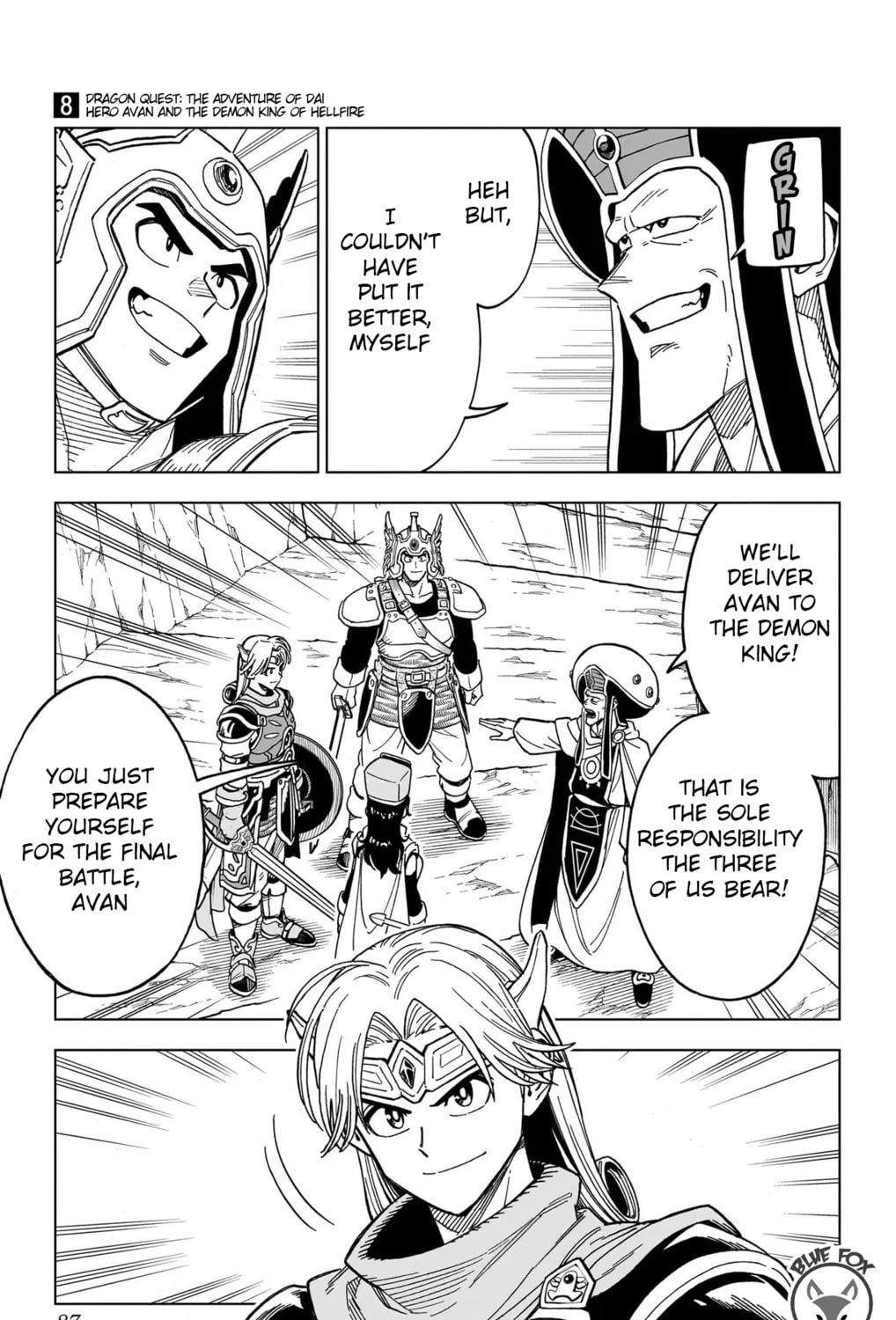 Dragon Quest: The Great Adventure of Dai - Avan the Brave and the Demon King of Hellfire Chapter 30 page 67 - 