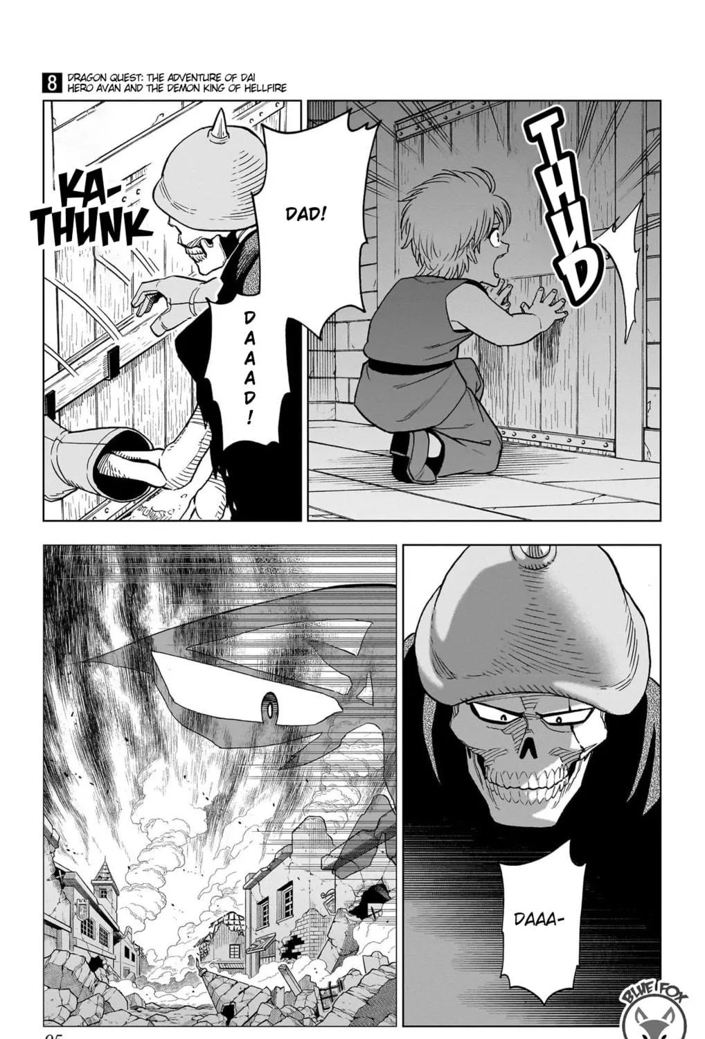 Dragon Quest: The Great Adventure of Dai - Avan the Brave and the Demon King of Hellfire Chapter 30 page 83 - 