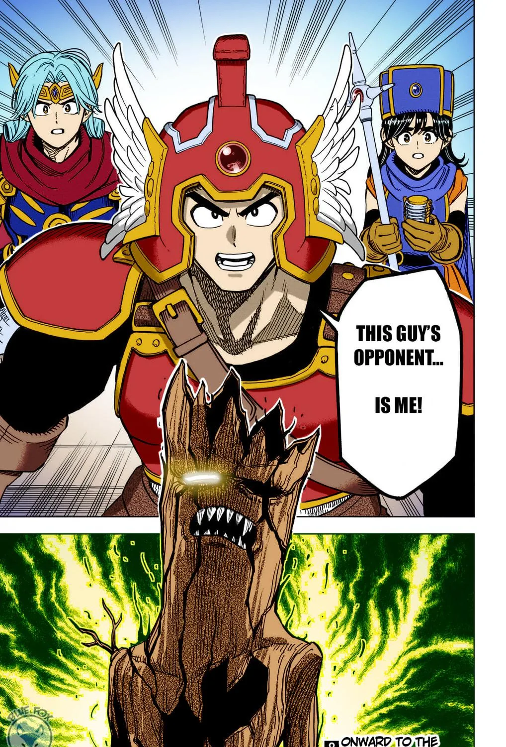 Dragon Quest: The Great Adventure of Dai - Avan the Brave and the Demon King of Hellfire Chapter 32 page 107 - 