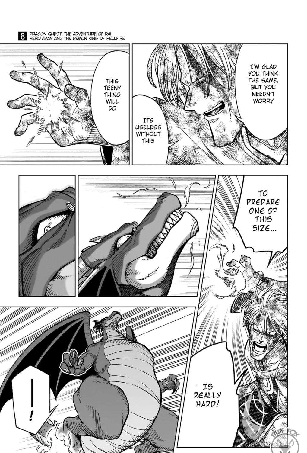 Dragon Quest: The Great Adventure of Dai - Avan the Brave and the Demon King of Hellfire Chapter 32 page 21 - 