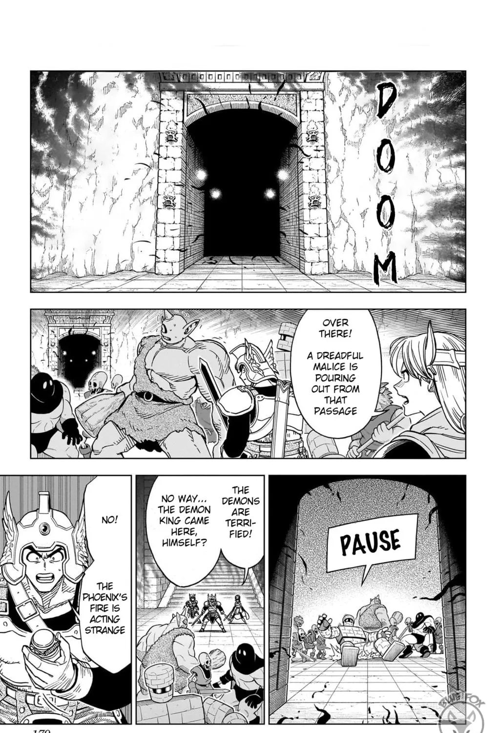 Dragon Quest: The Great Adventure of Dai - Avan the Brave and the Demon King of Hellfire Chapter 32 page 65 - 