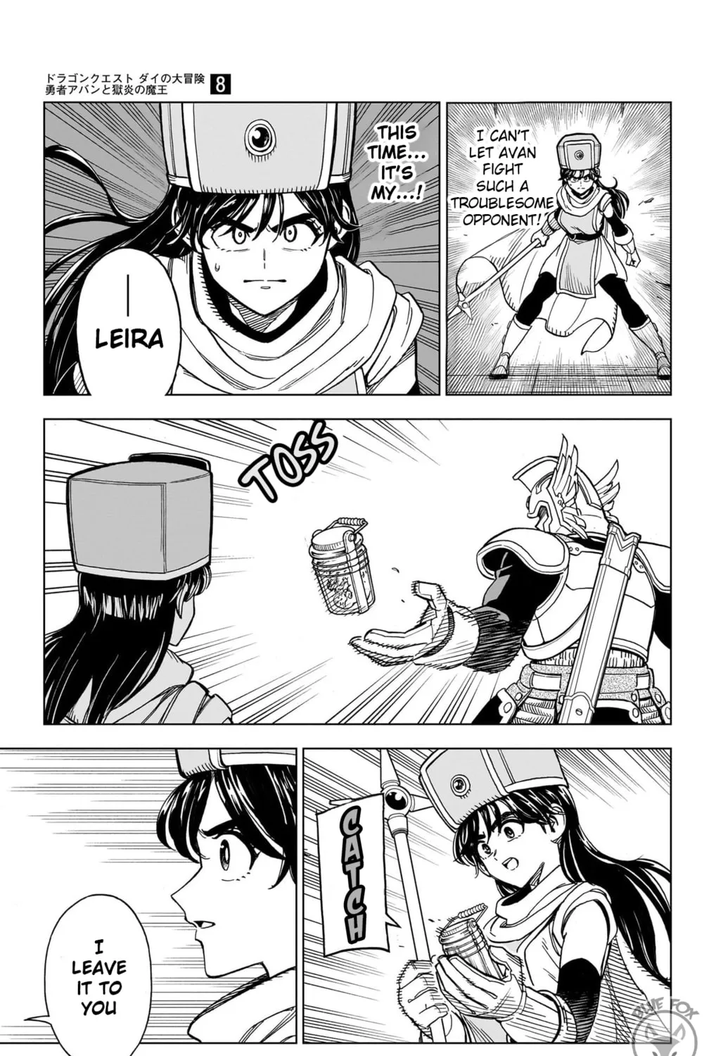 Dragon Quest: The Great Adventure of Dai - Avan the Brave and the Demon King of Hellfire Chapter 32 page 85 - 