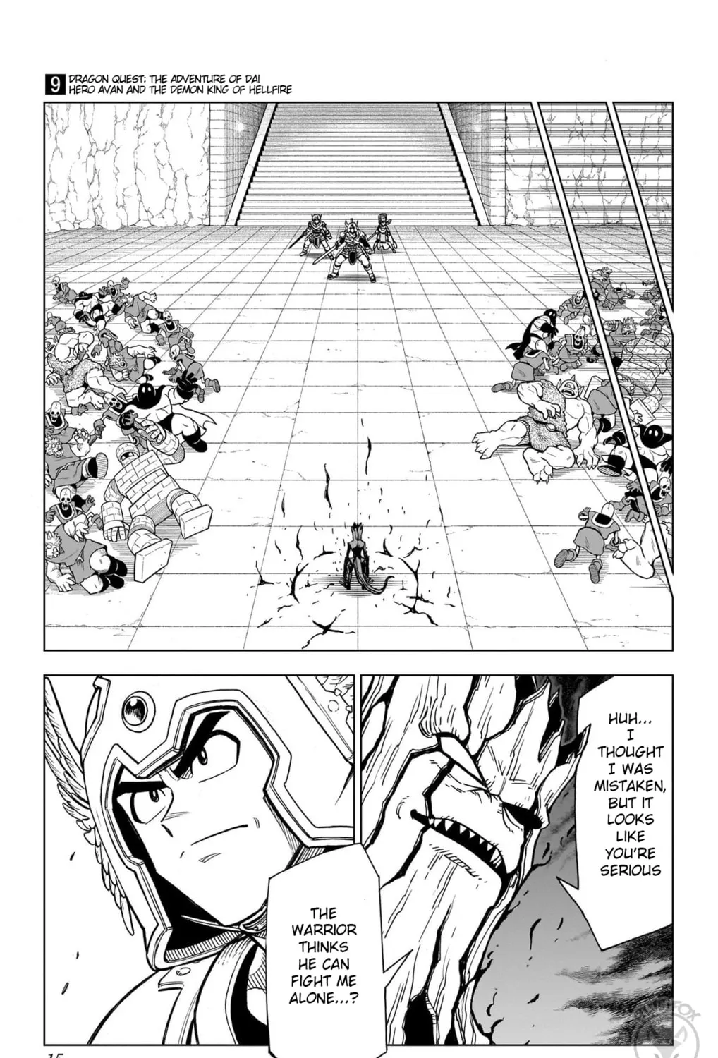 Dragon Quest: The Great Adventure of Dai - Avan the Brave and the Demon King of Hellfire Chapter 33 page 27 - 