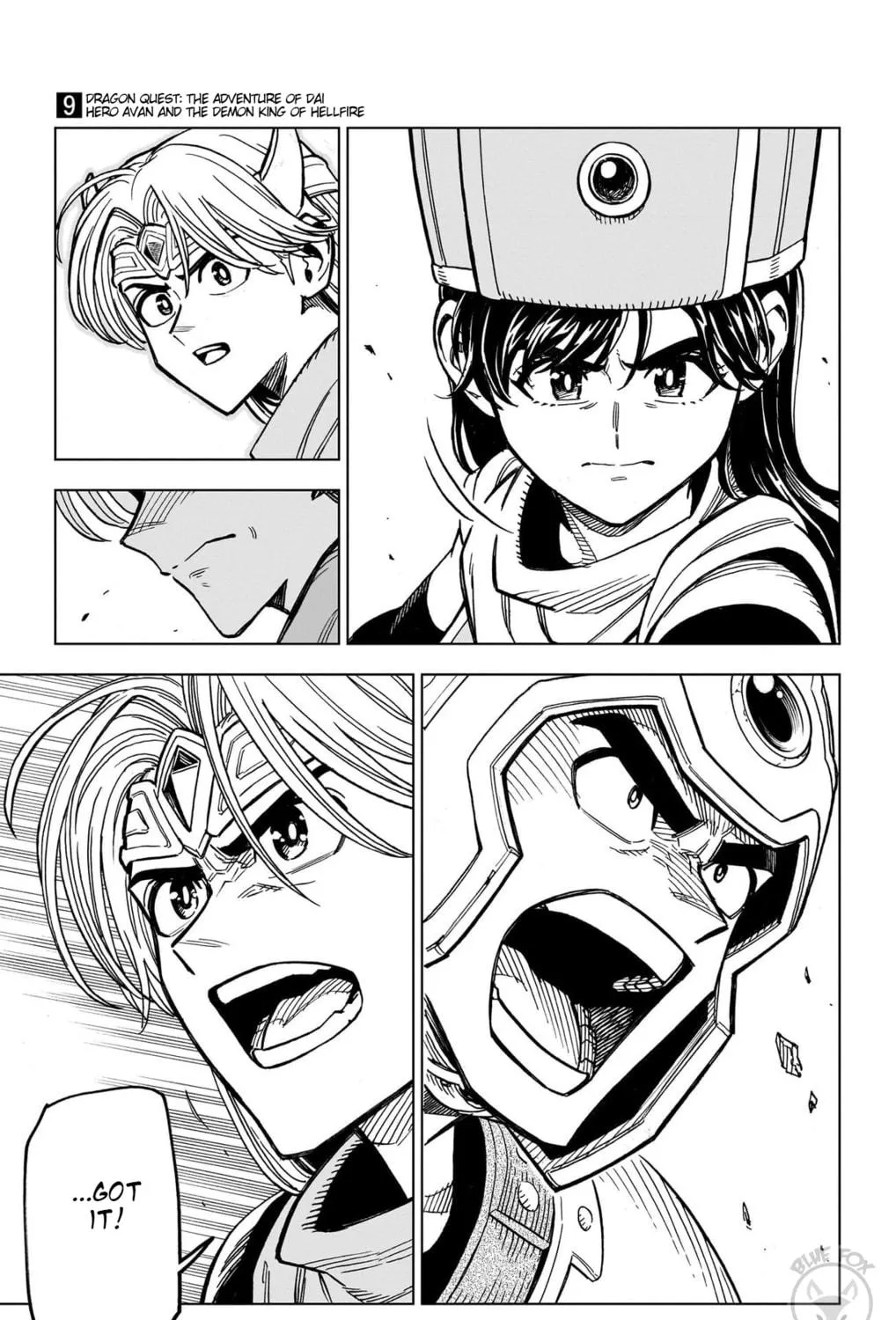 Dragon Quest: The Great Adventure of Dai - Avan the Brave and the Demon King of Hellfire Chapter 33 page 35 - 