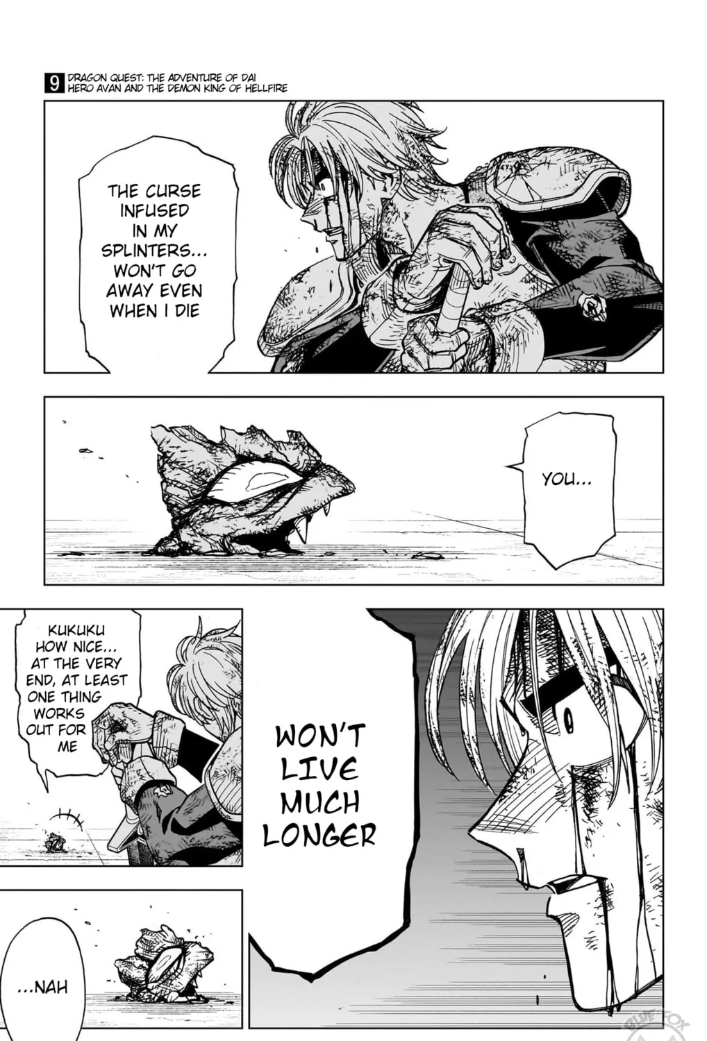 Dragon Quest: The Great Adventure of Dai - Avan the Brave and the Demon King of Hellfire Chapter 34 page 45 - 