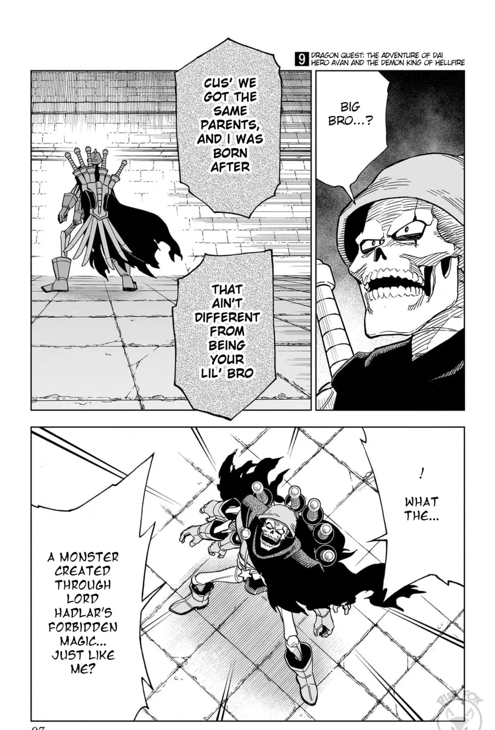 Dragon Quest: The Great Adventure of Dai - Avan the Brave and the Demon King of Hellfire Chapter 34 page 75 - 