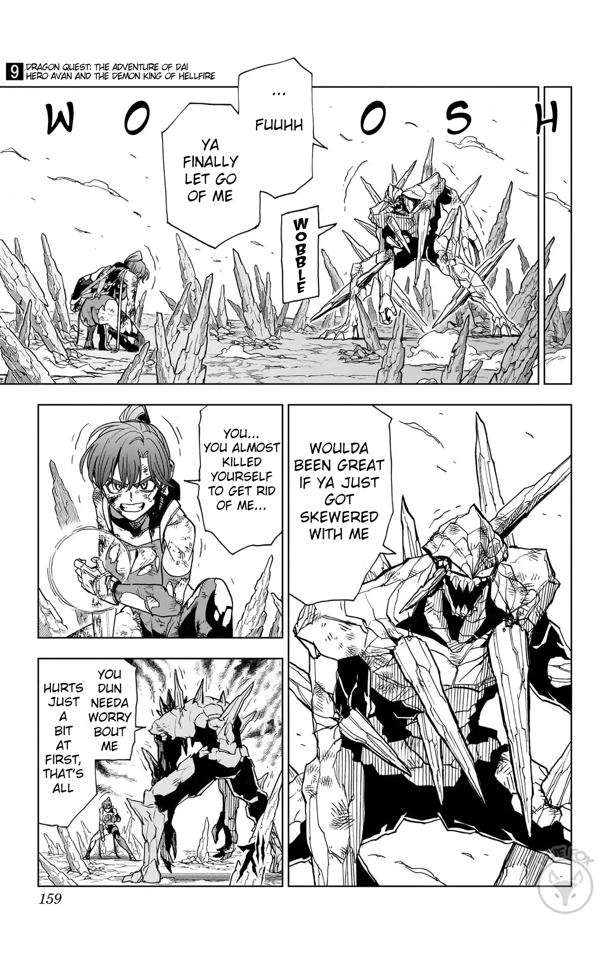 Dragon Quest: The Great Adventure of Dai - Avan the Brave and the Demon King of Hellfire Chapter 36 page 13 - 